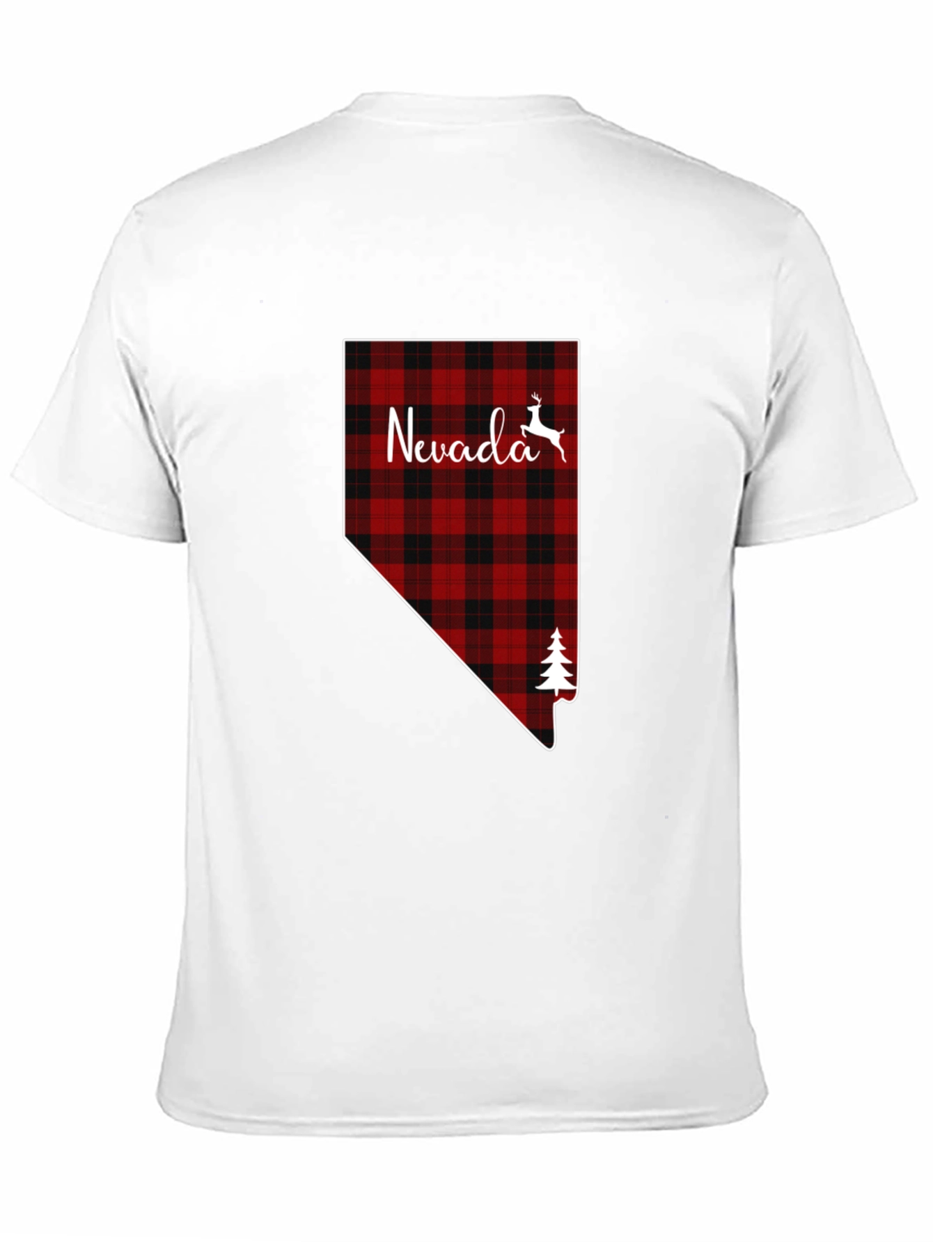 Nevada Plaid Graphic T-Shirt