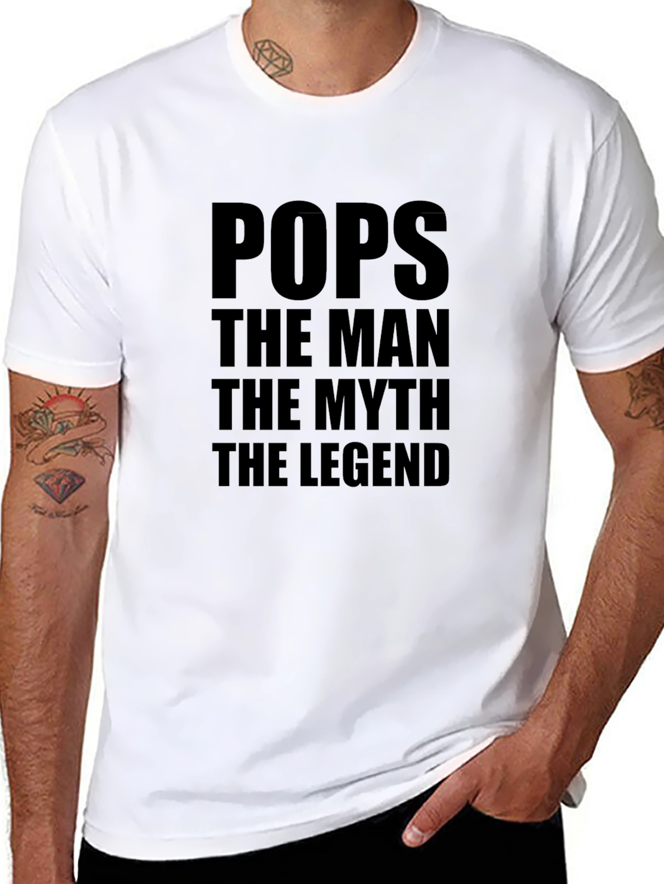 Pops The Man The Myth The Legend T-Shirt