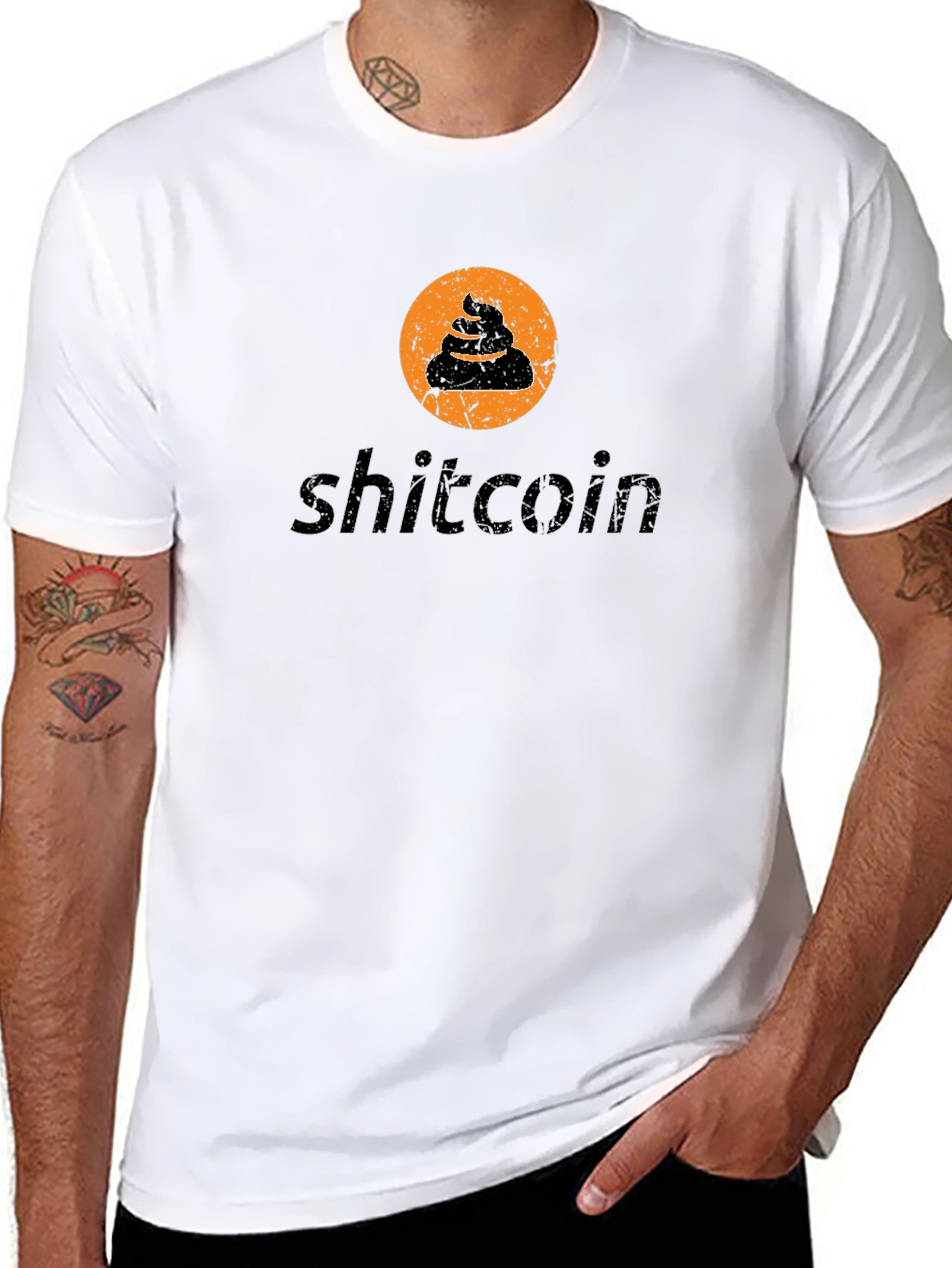 Shitcoin T-Shirt - Funny Crypto Tee