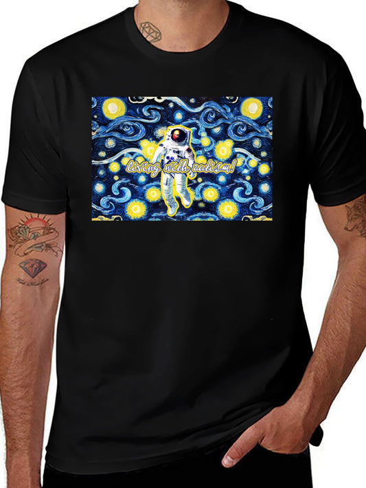 Astronaut Starry Night Tee
