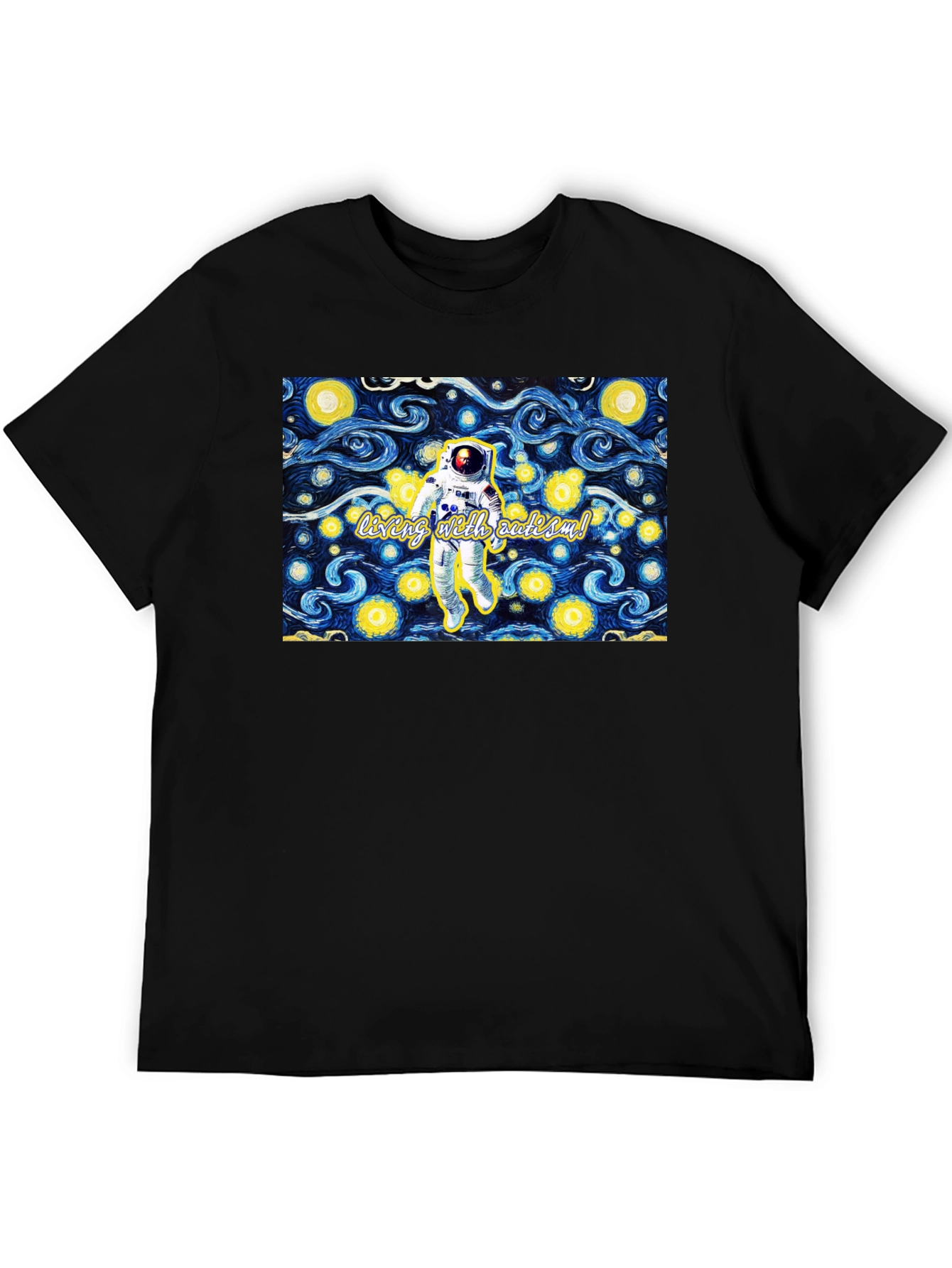 Astronaut Starry Night Tee