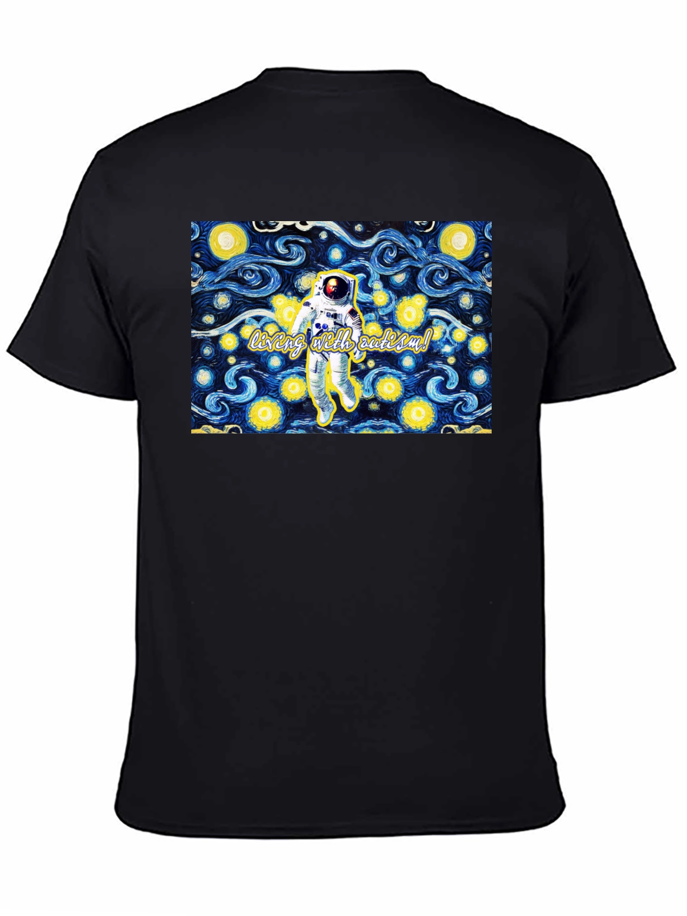 Astronaut Starry Night Tee