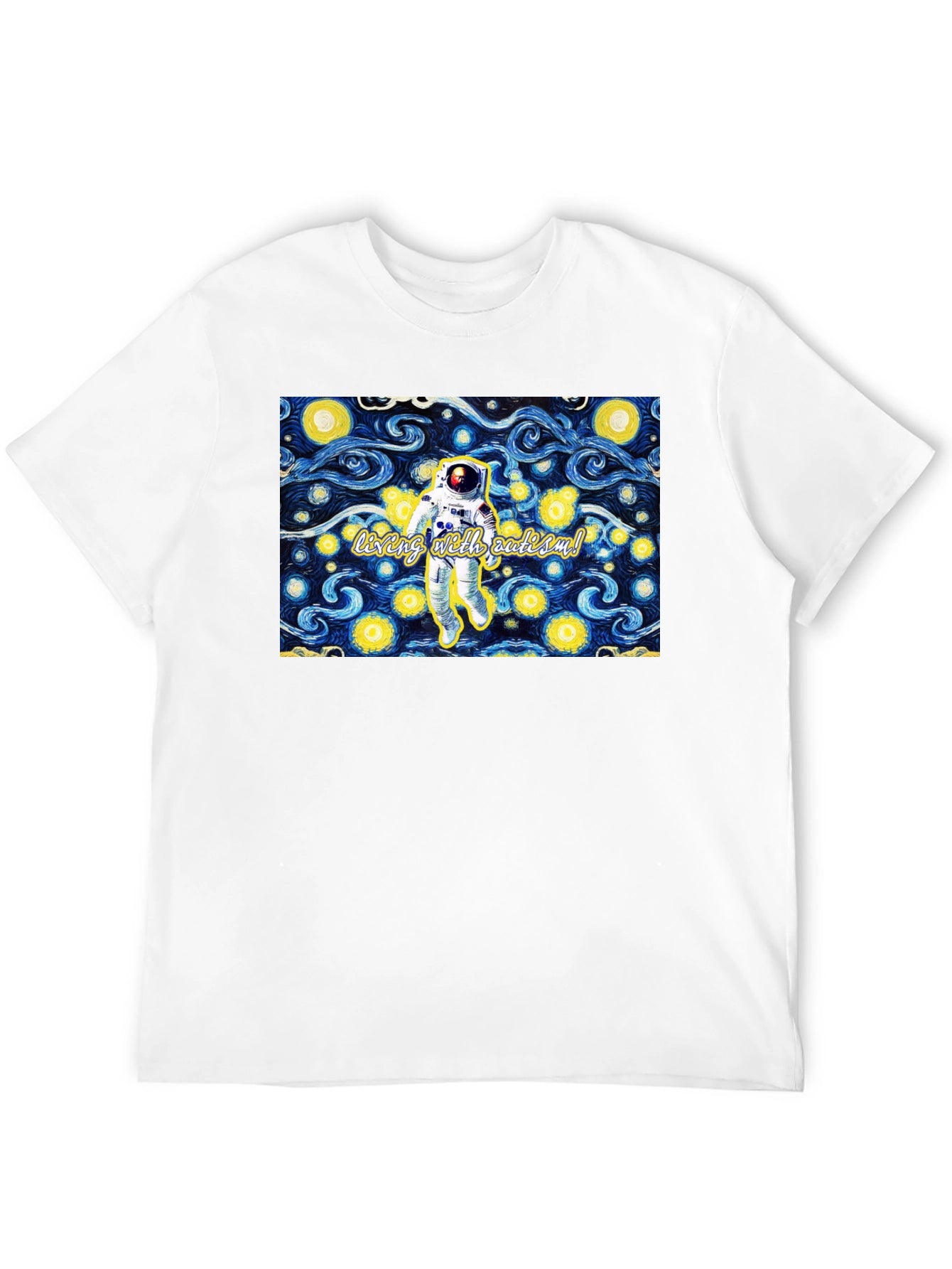 Astronaut Starry Night Tee
