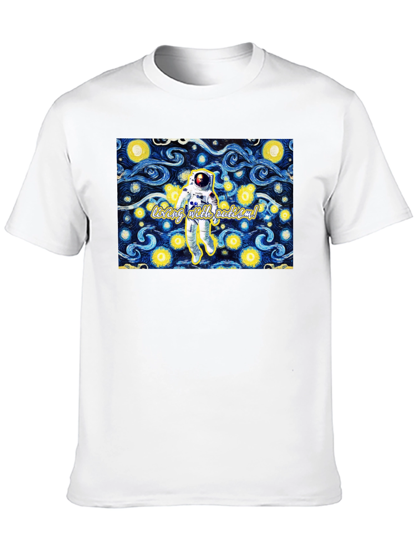 Astronaut Starry Night Tee