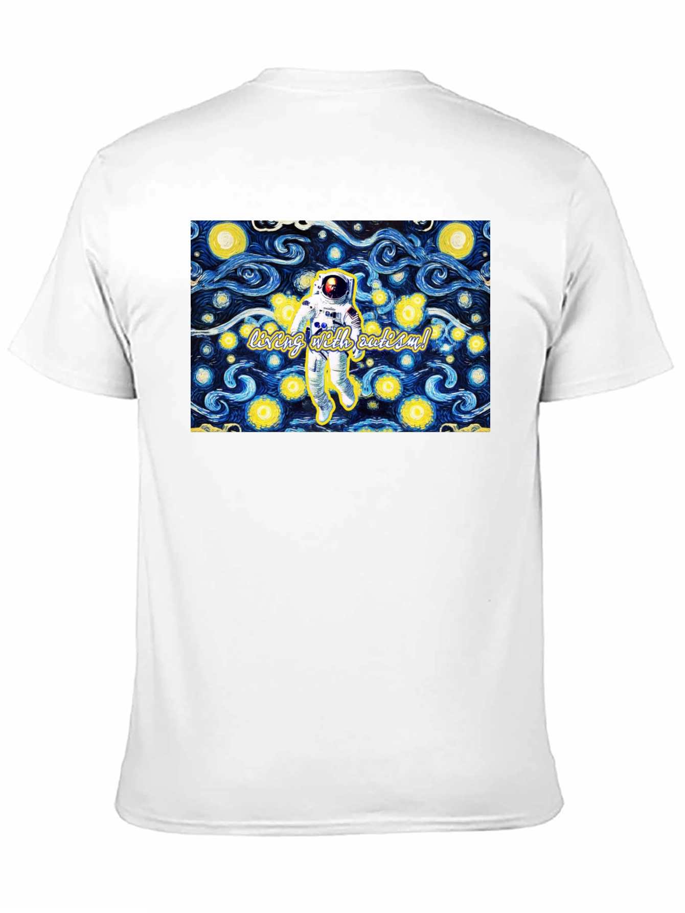 Astronaut Starry Night Tee