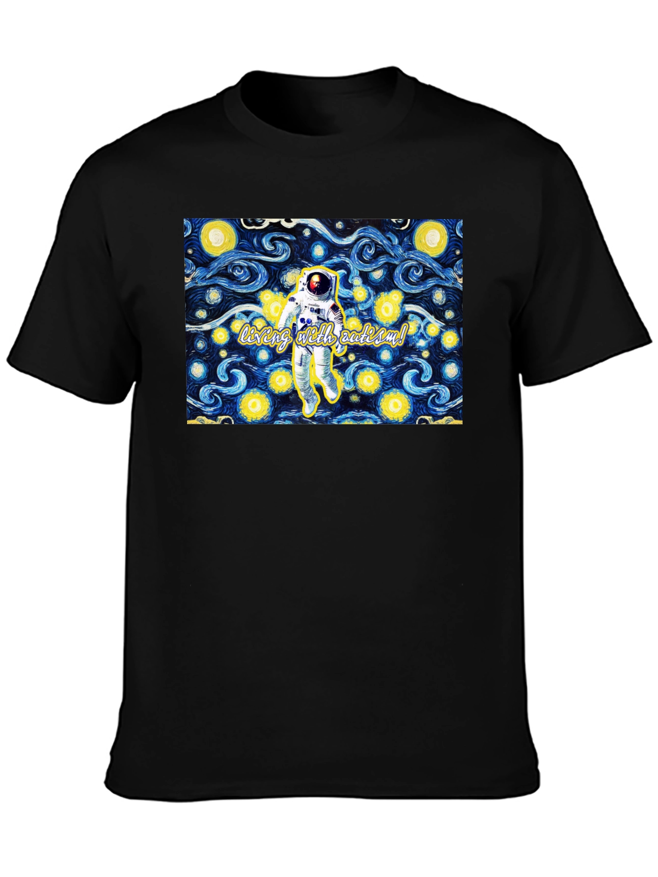Astronaut Starry Night Tee