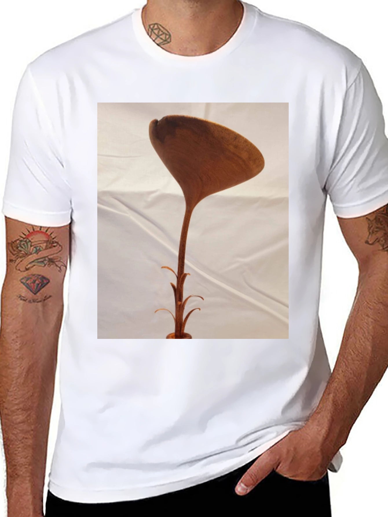Unique Wooden Sculpture T-Shirt