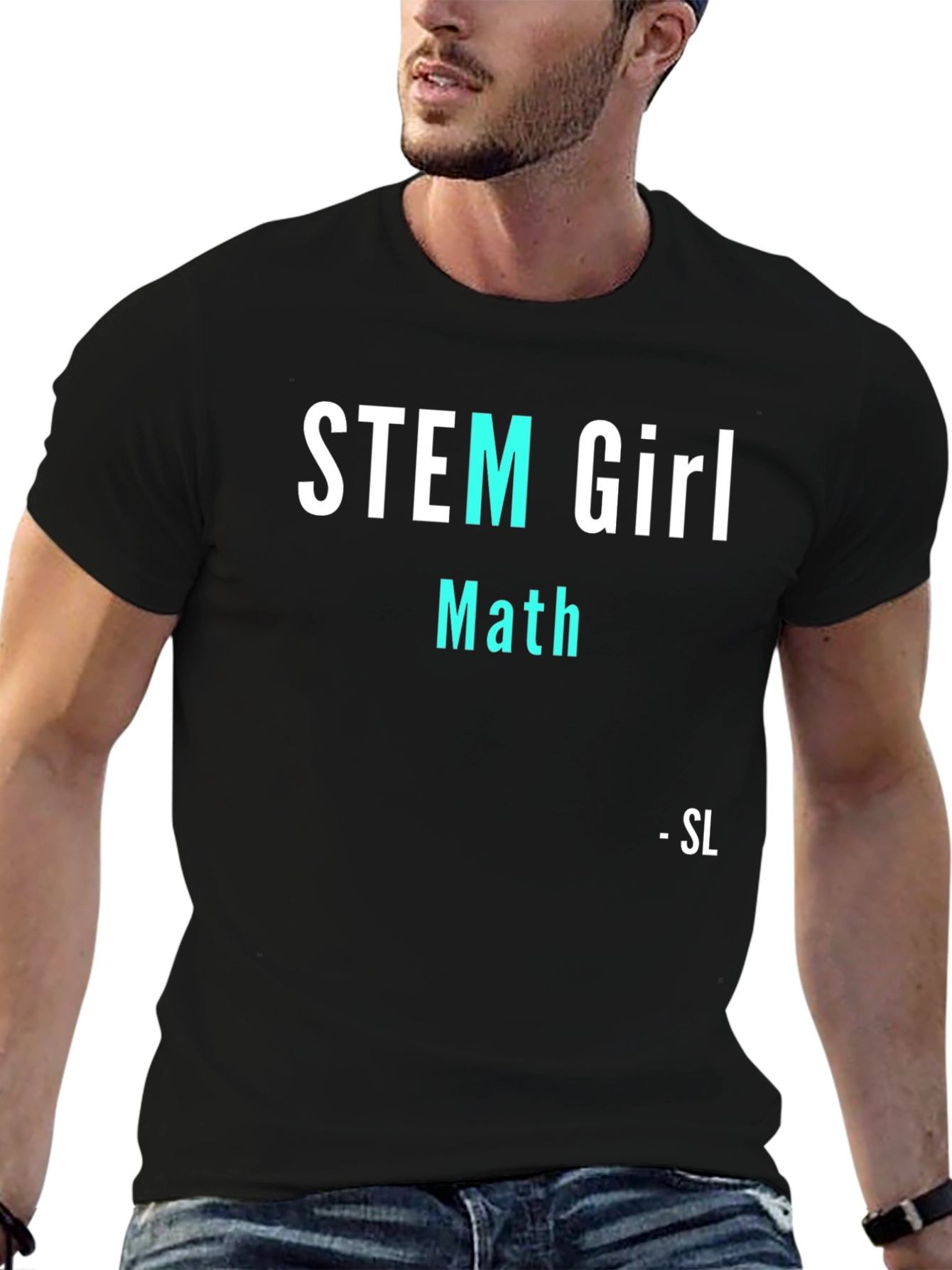 STEM Girl Math T-Shirt - Science Tee