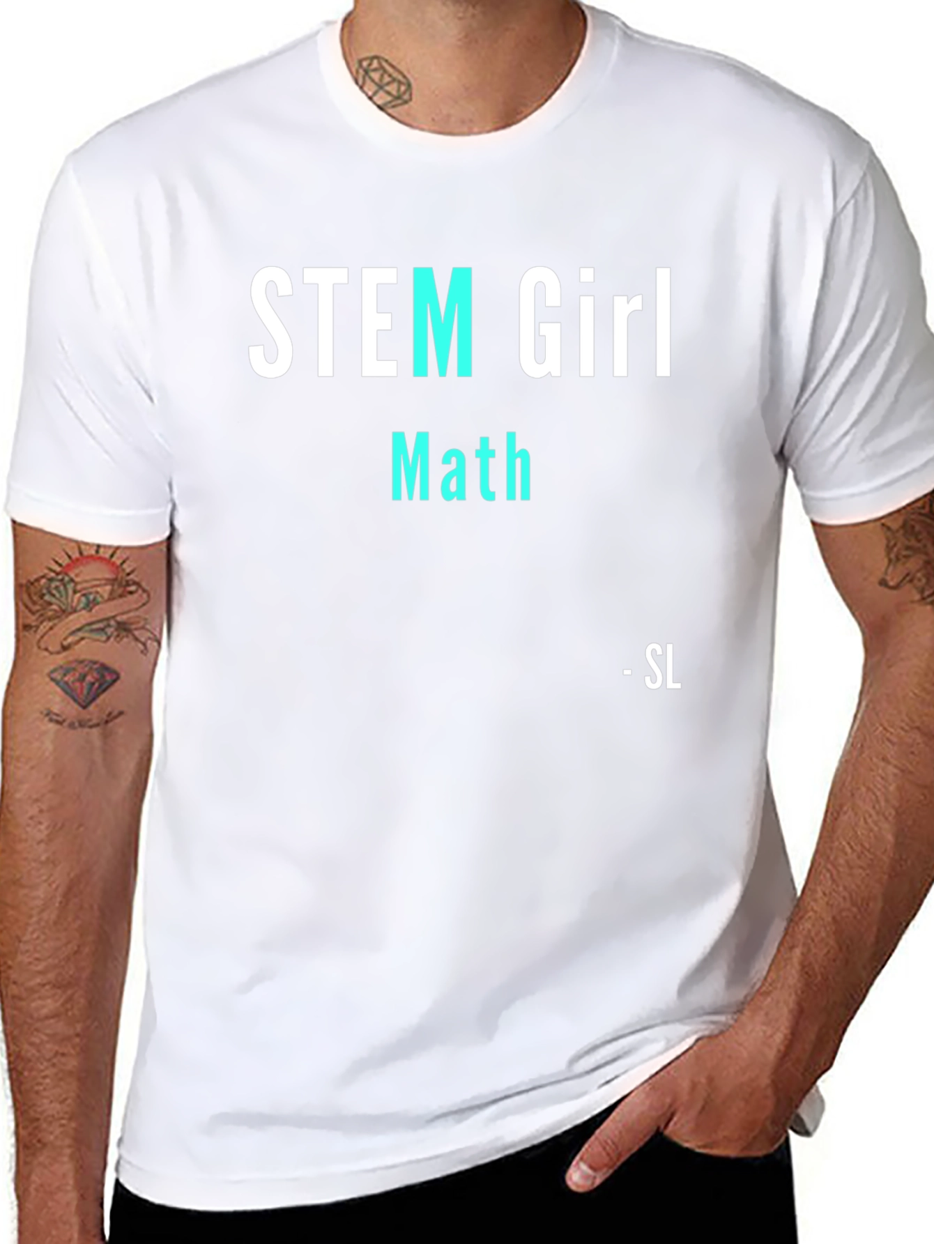 STEM Girl Math T-Shirt - Science Tee