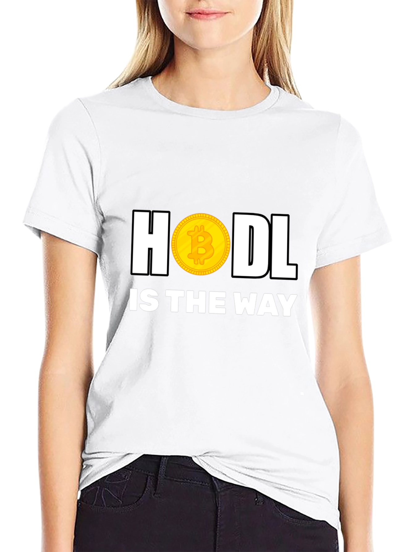 HODL is the Way Bitcoin Graphic T-Shirt