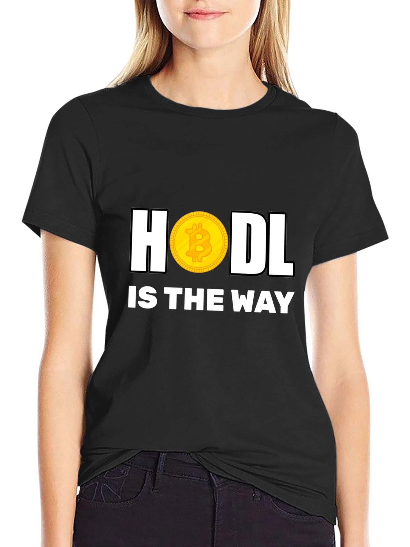HODL is the Way Bitcoin Graphic T-Shirt
