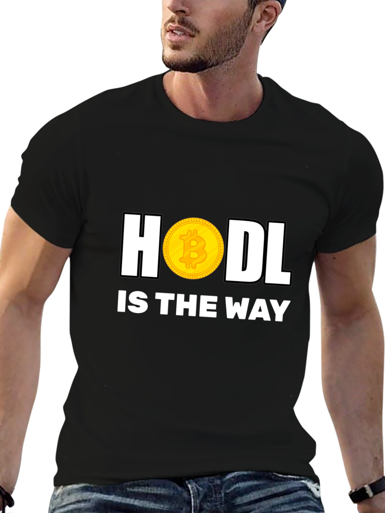 HODL is the Way Bitcoin Graphic T-Shirt