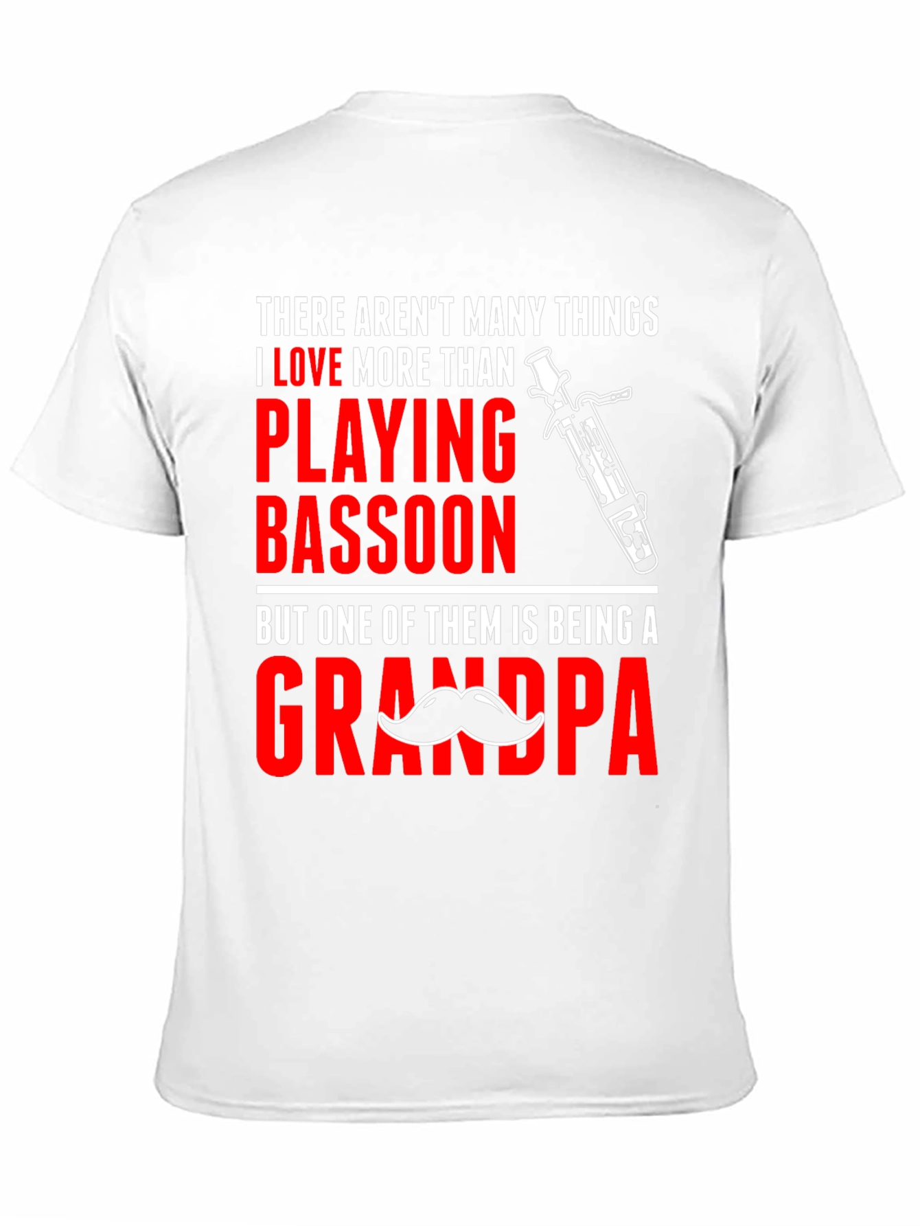 Bassoon Playing Grandpa T-Shirt
