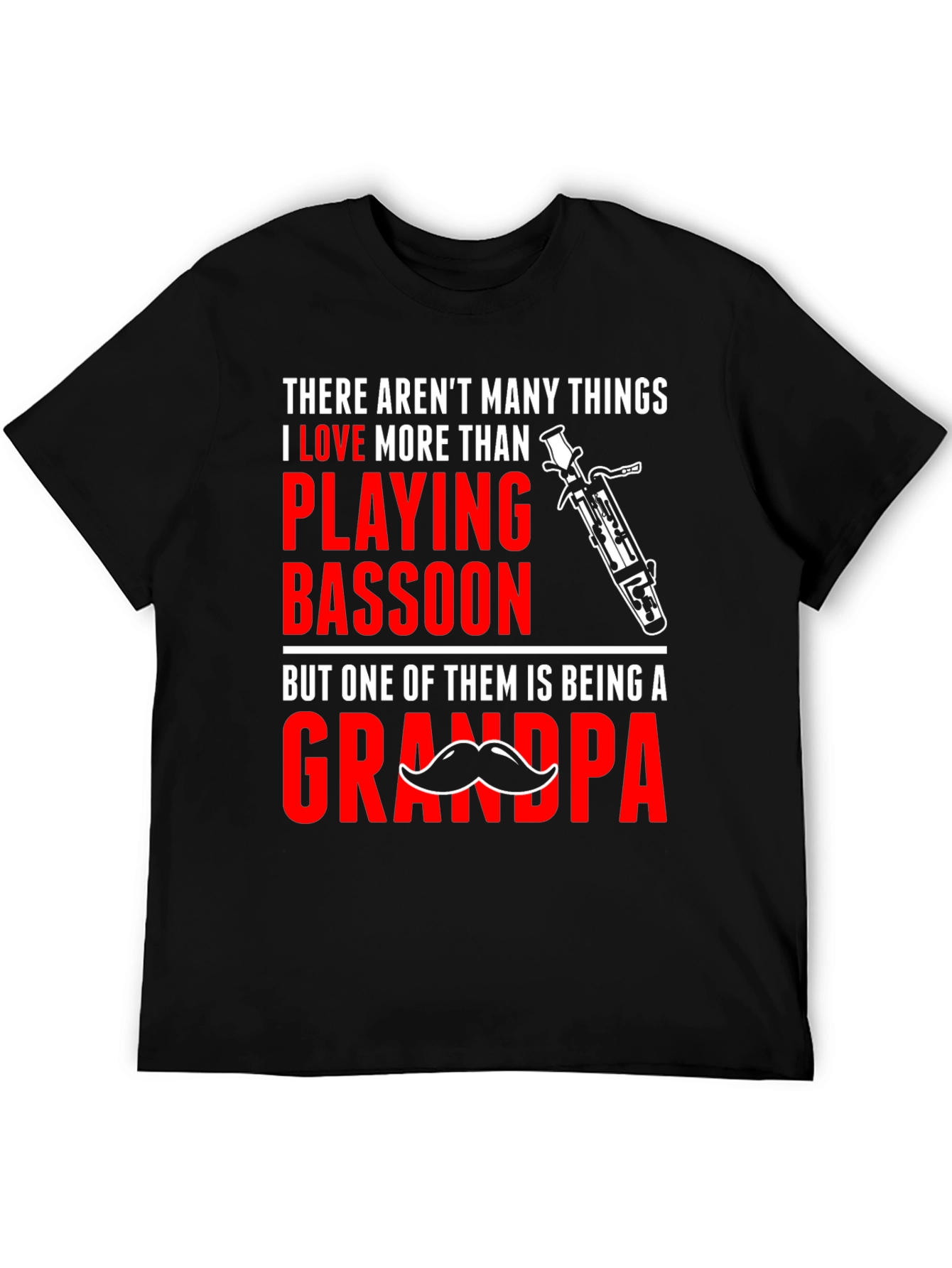 Bassoon Playing Grandpa T-Shirt