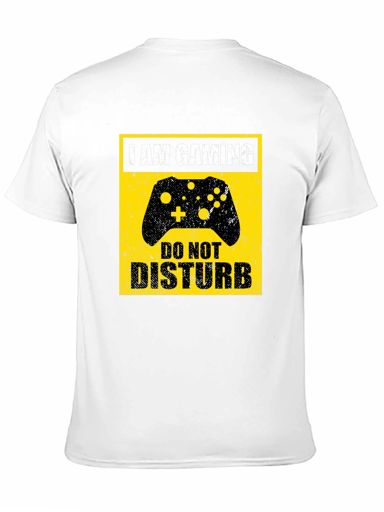 I Am Gaming Do Not Disturb Black T-Shirt
