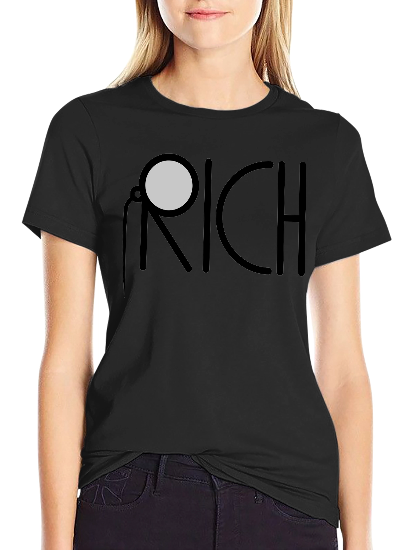 Monocle RICH Graphic Tee - Unique Fashion Statement