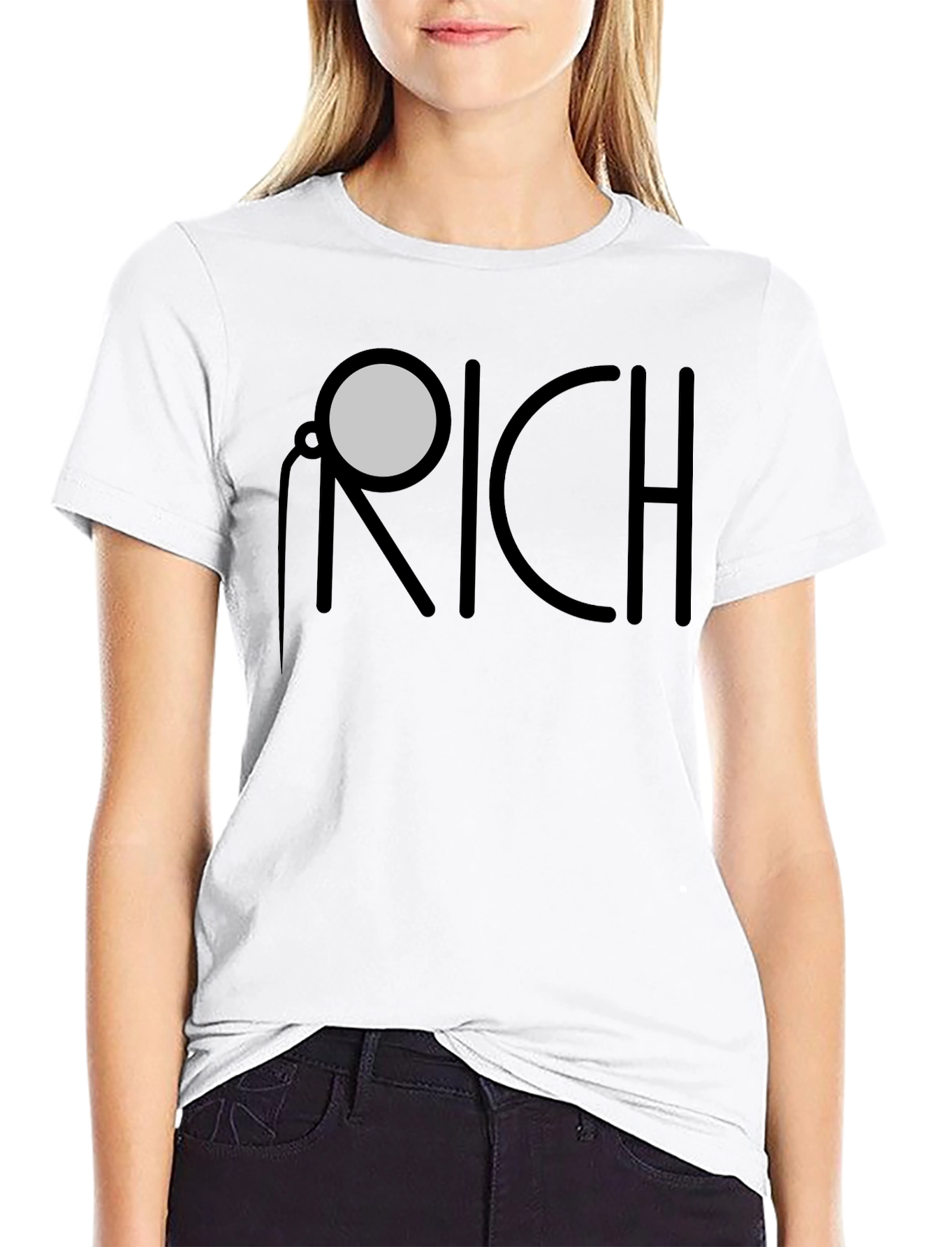 Monocle RICH Graphic Tee - Unique Fashion Statement