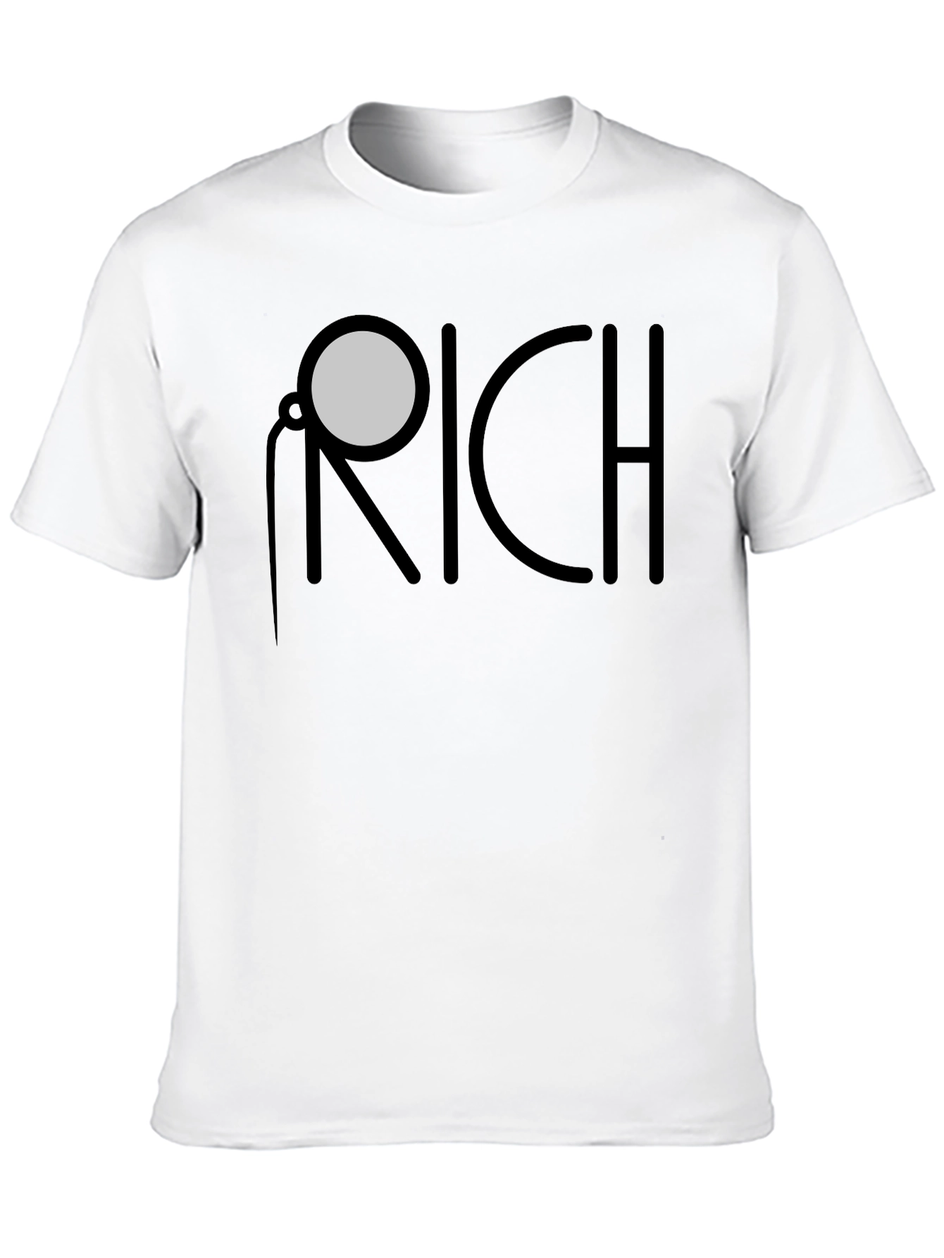 Monocle RICH Graphic Tee - Unique Fashion Statement