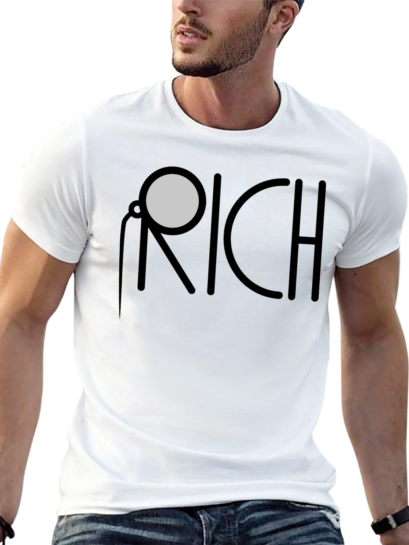 Monocle RICH Graphic Tee - Unique Fashion Statement