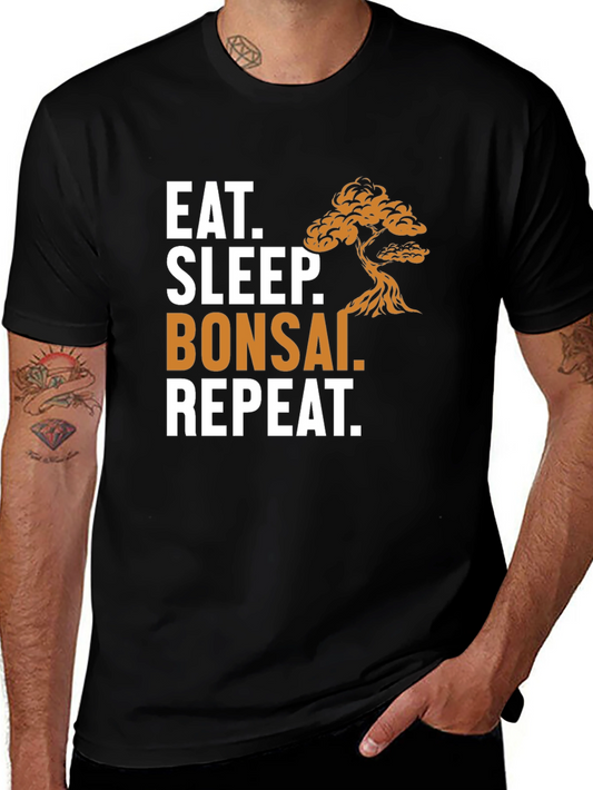 Eat Sleep Bonsai Repeat T-Shirt