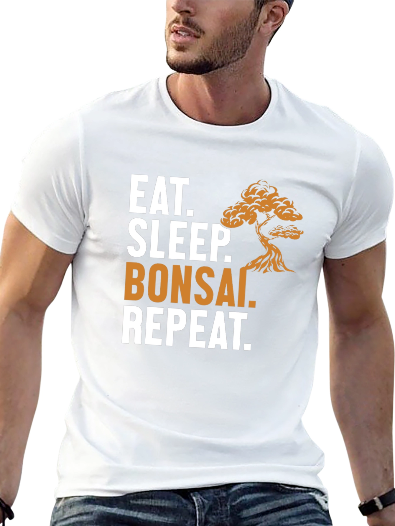 Eat Sleep Bonsai Repeat T-Shirt
