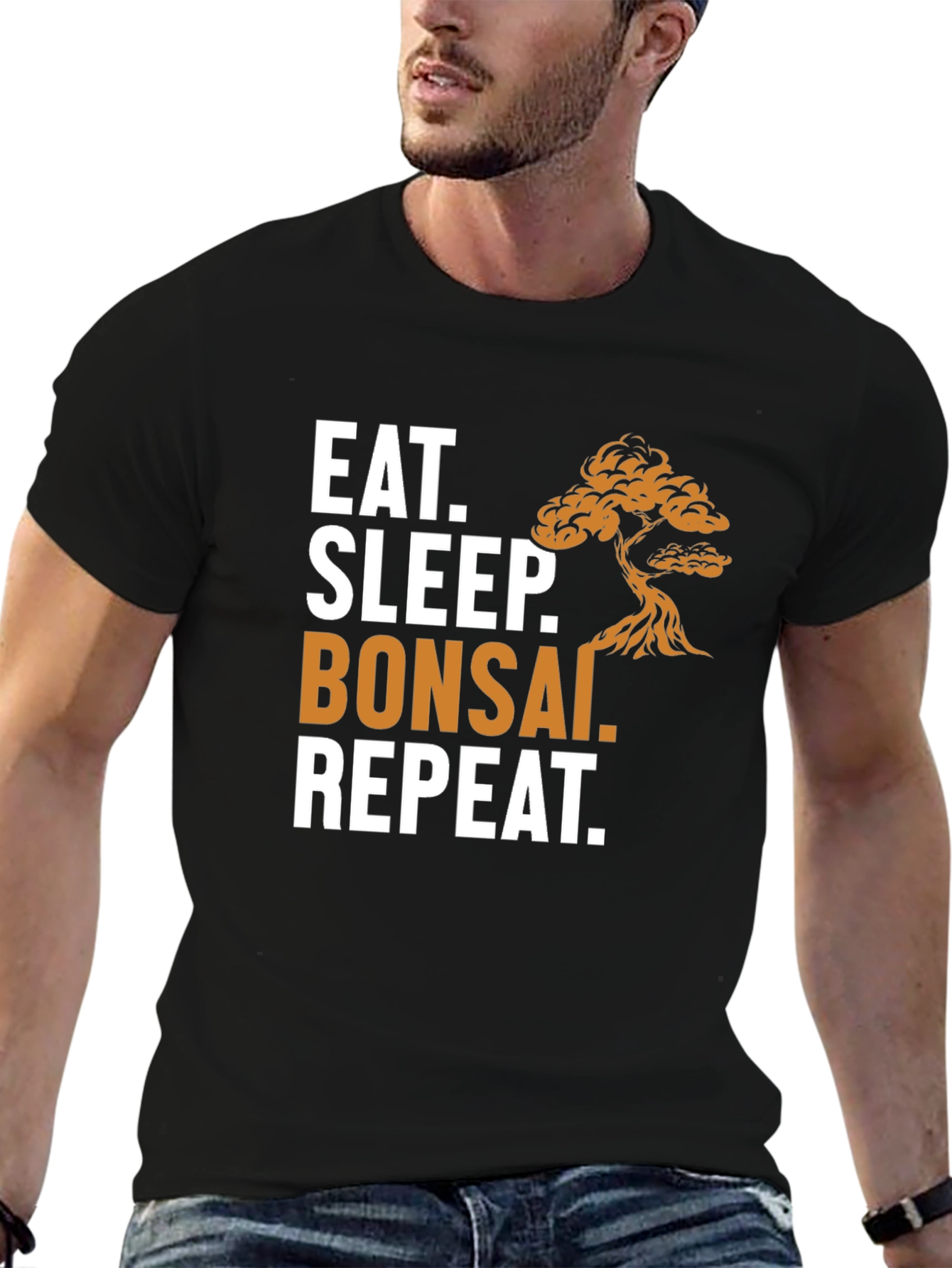 Eat Sleep Bonsai Repeat T-Shirt