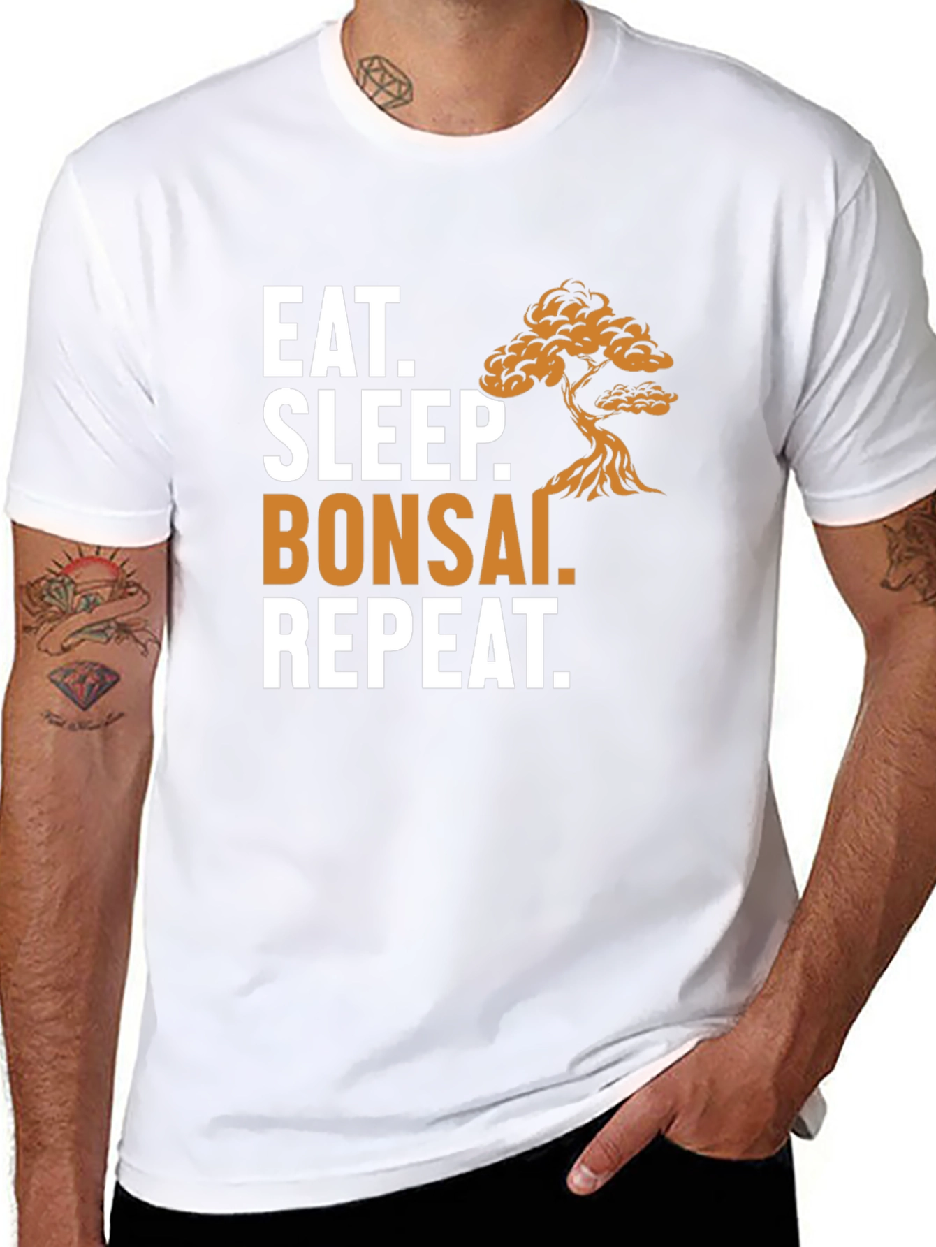 Eat Sleep Bonsai Repeat T-Shirt