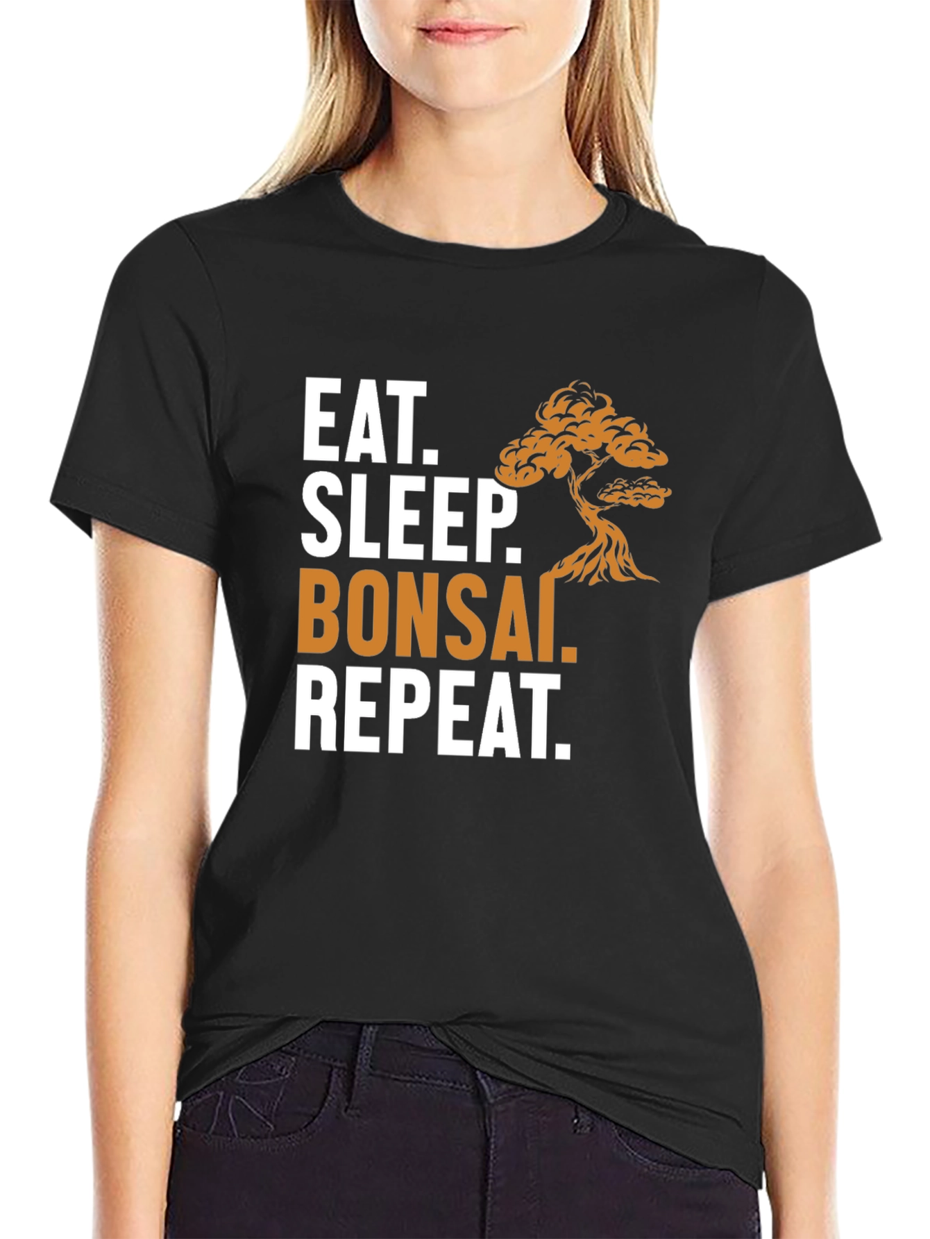 Eat Sleep Bonsai Repeat T-Shirt