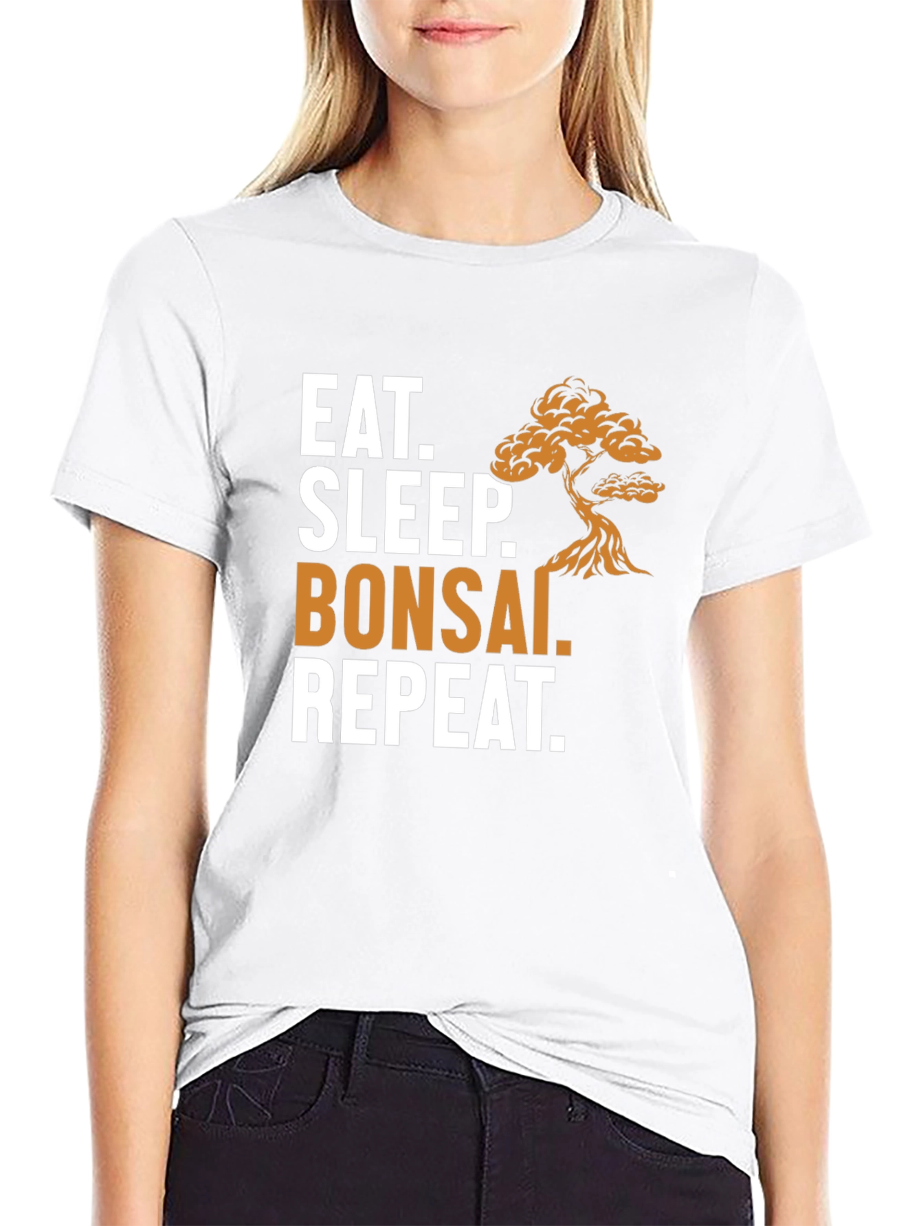 Eat Sleep Bonsai Repeat T-Shirt