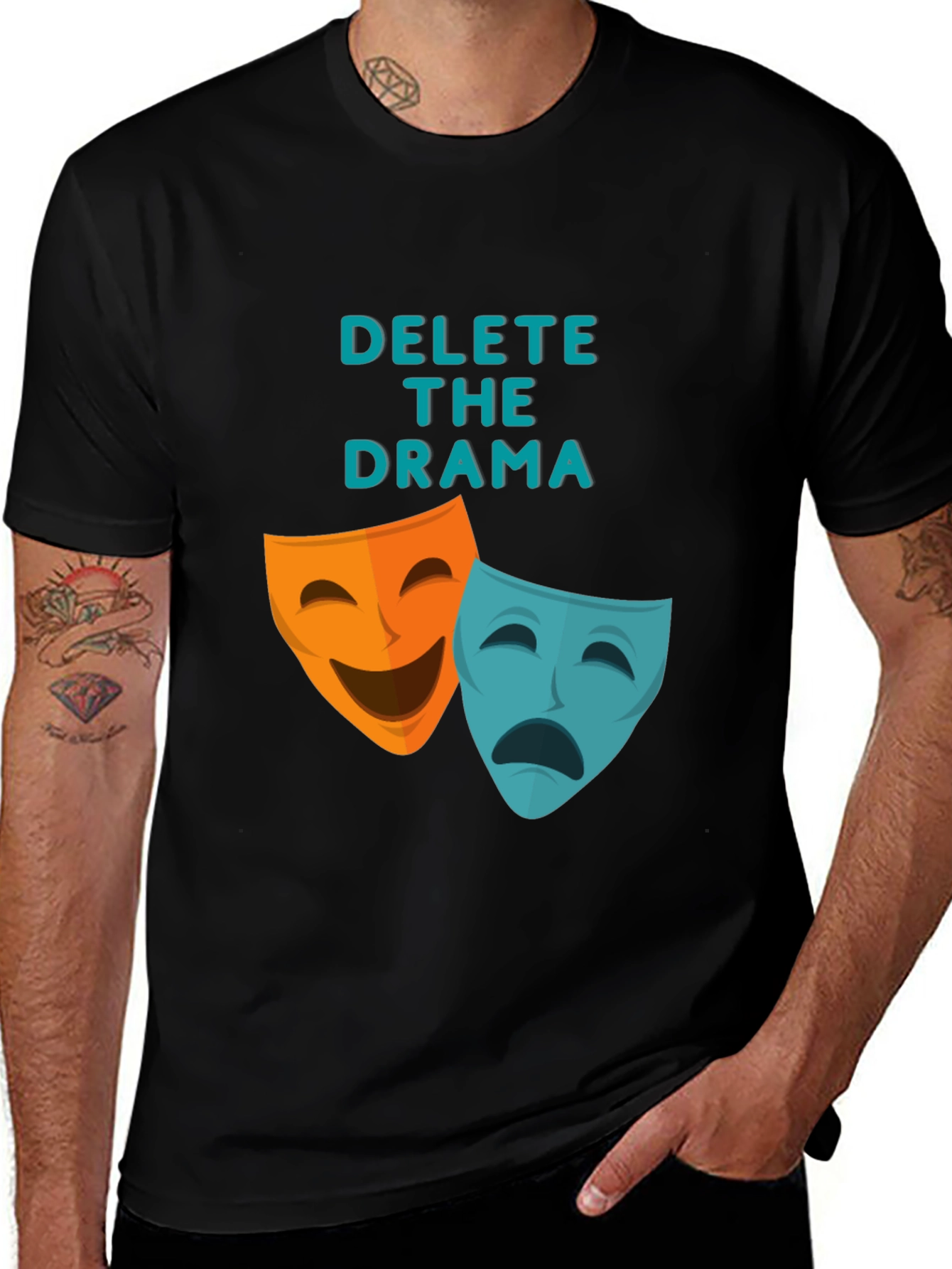 Delete The Drama Graphic T-Shirt