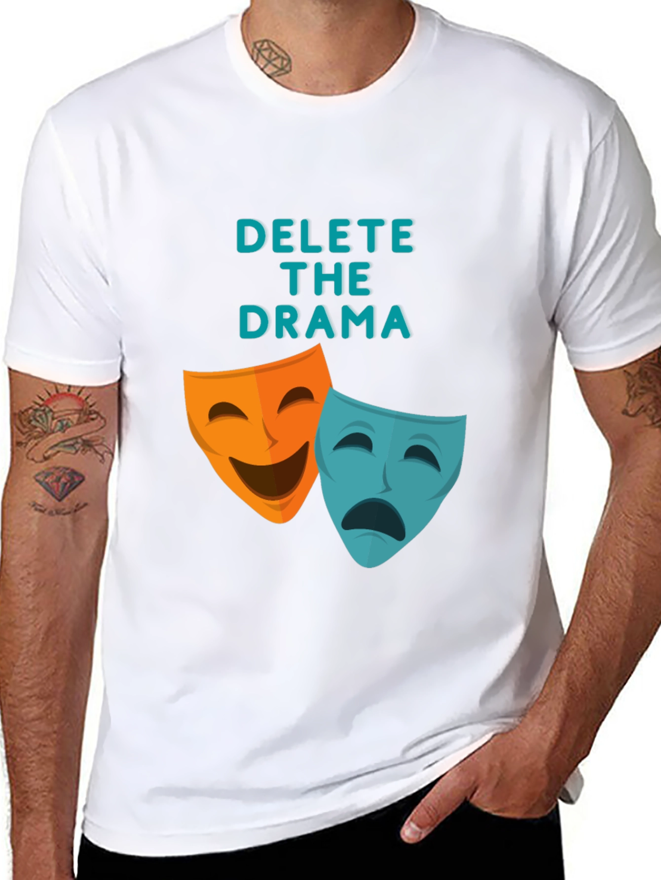 Delete The Drama Graphic T-Shirt