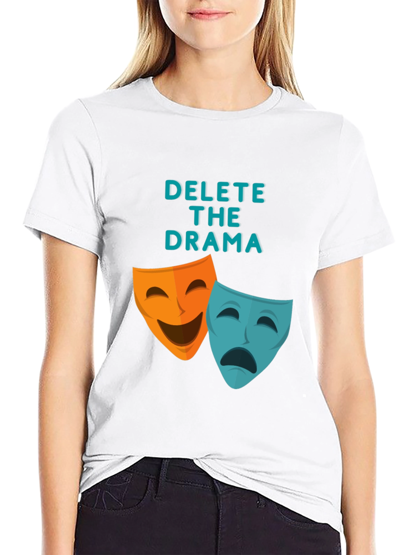 Delete The Drama Graphic T-Shirt