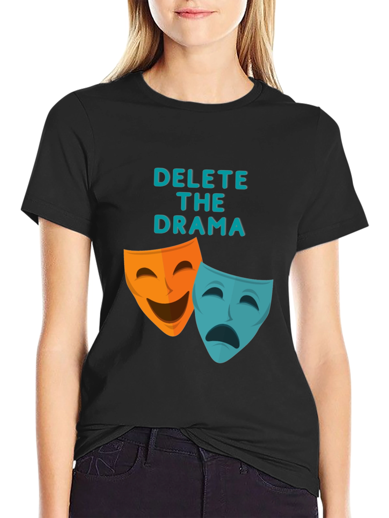 Delete The Drama Graphic T-Shirt