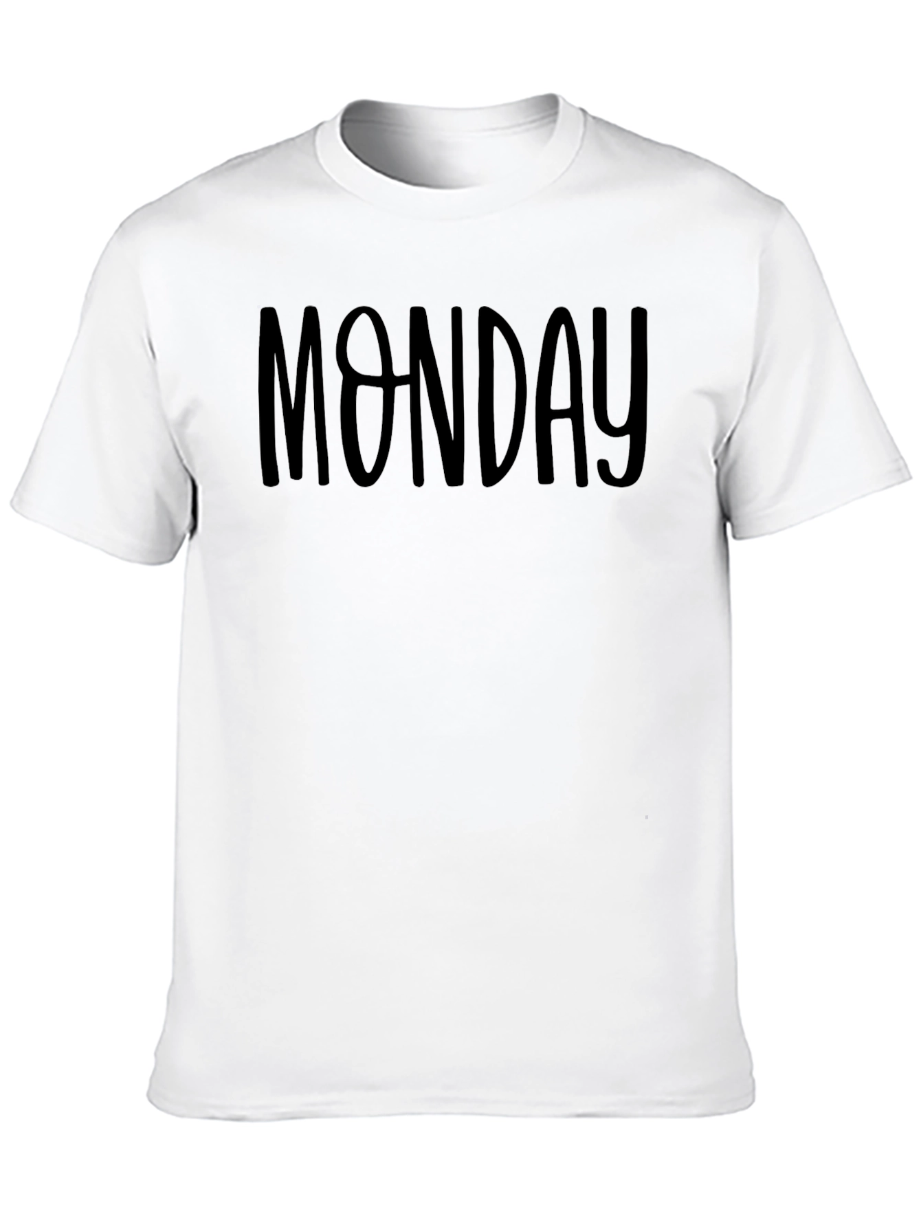Monday Graphic Tee - Casual Comfort