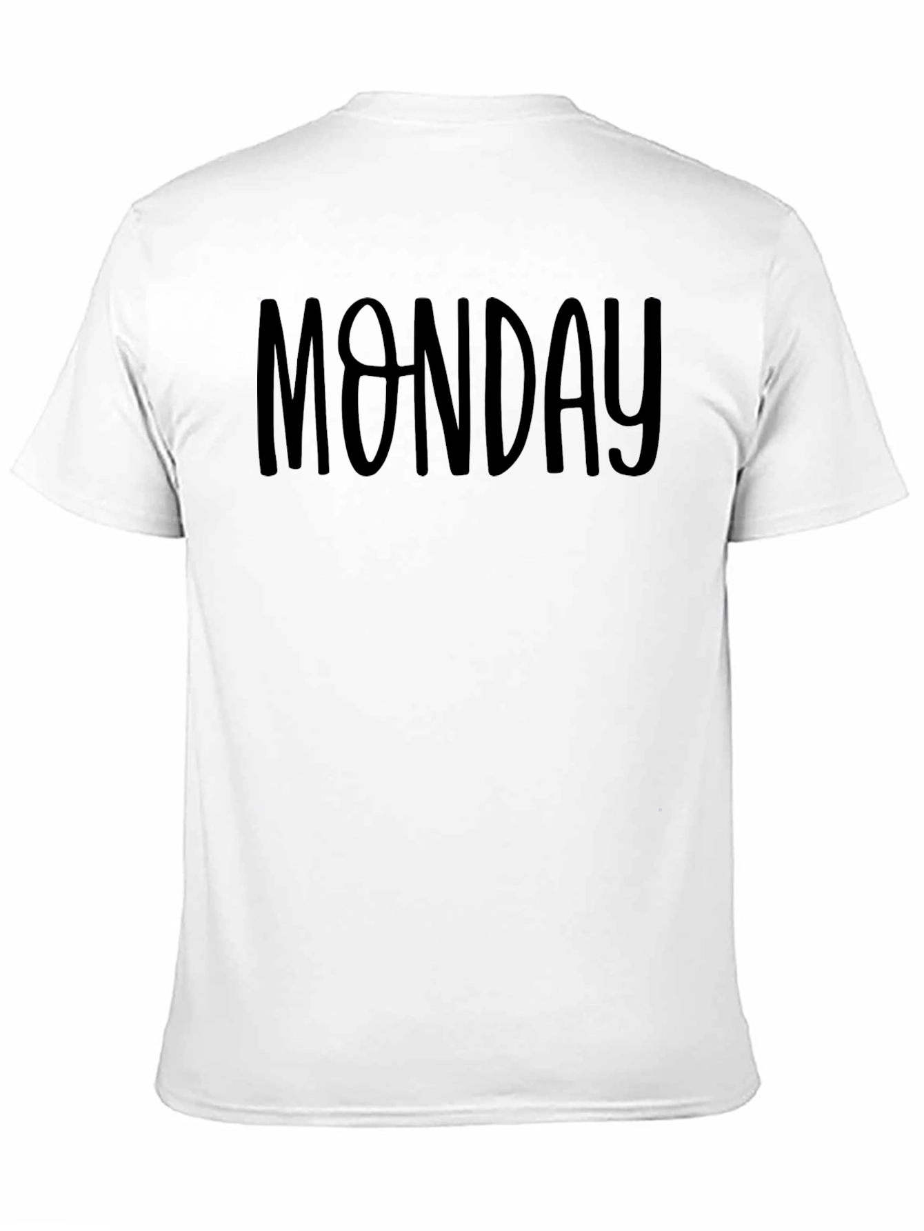 Monday Graphic Tee - Casual Comfort