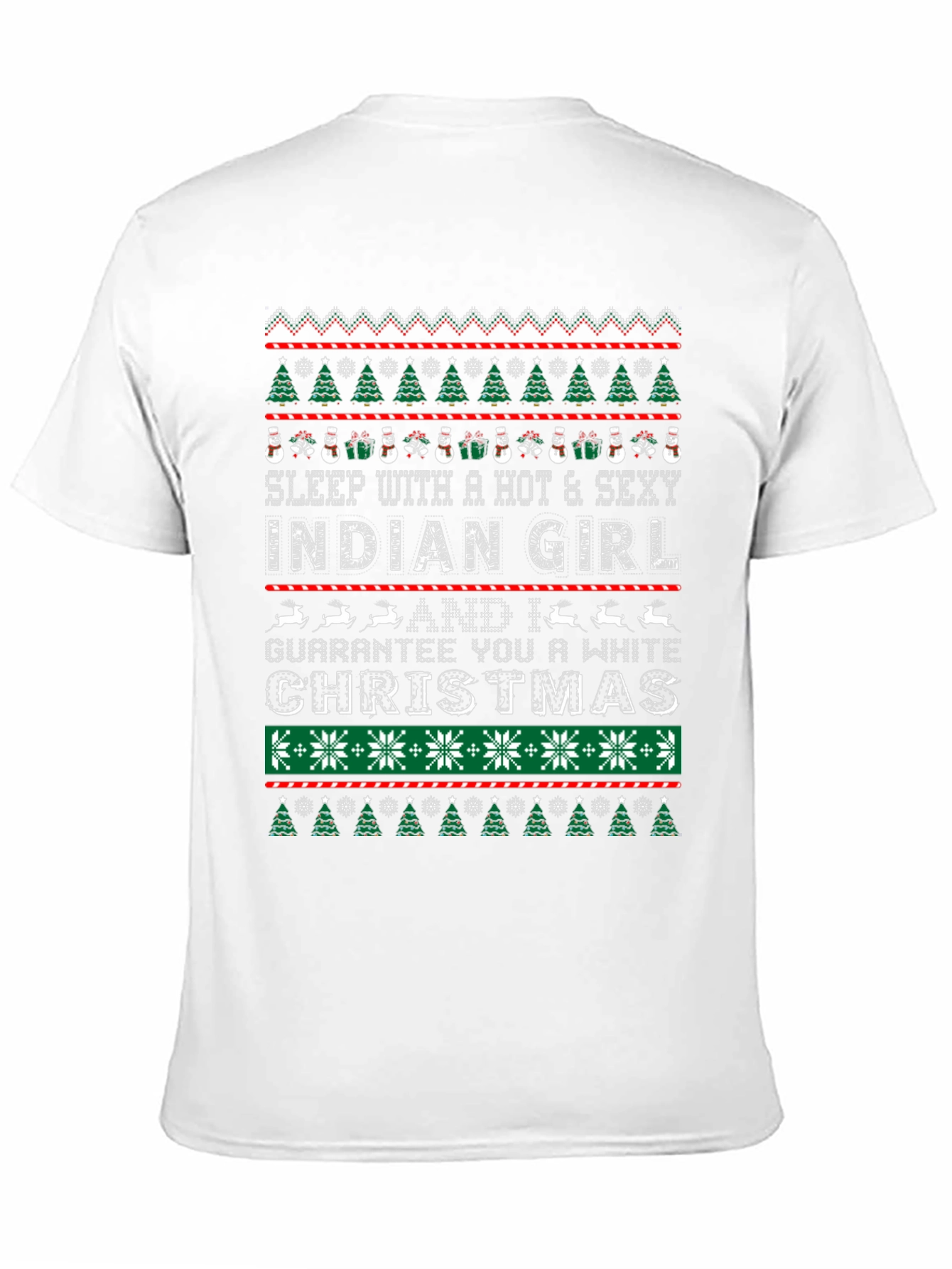 Hot & Sexy Indian Girl Ugly Christmas Sweater T-Shirt