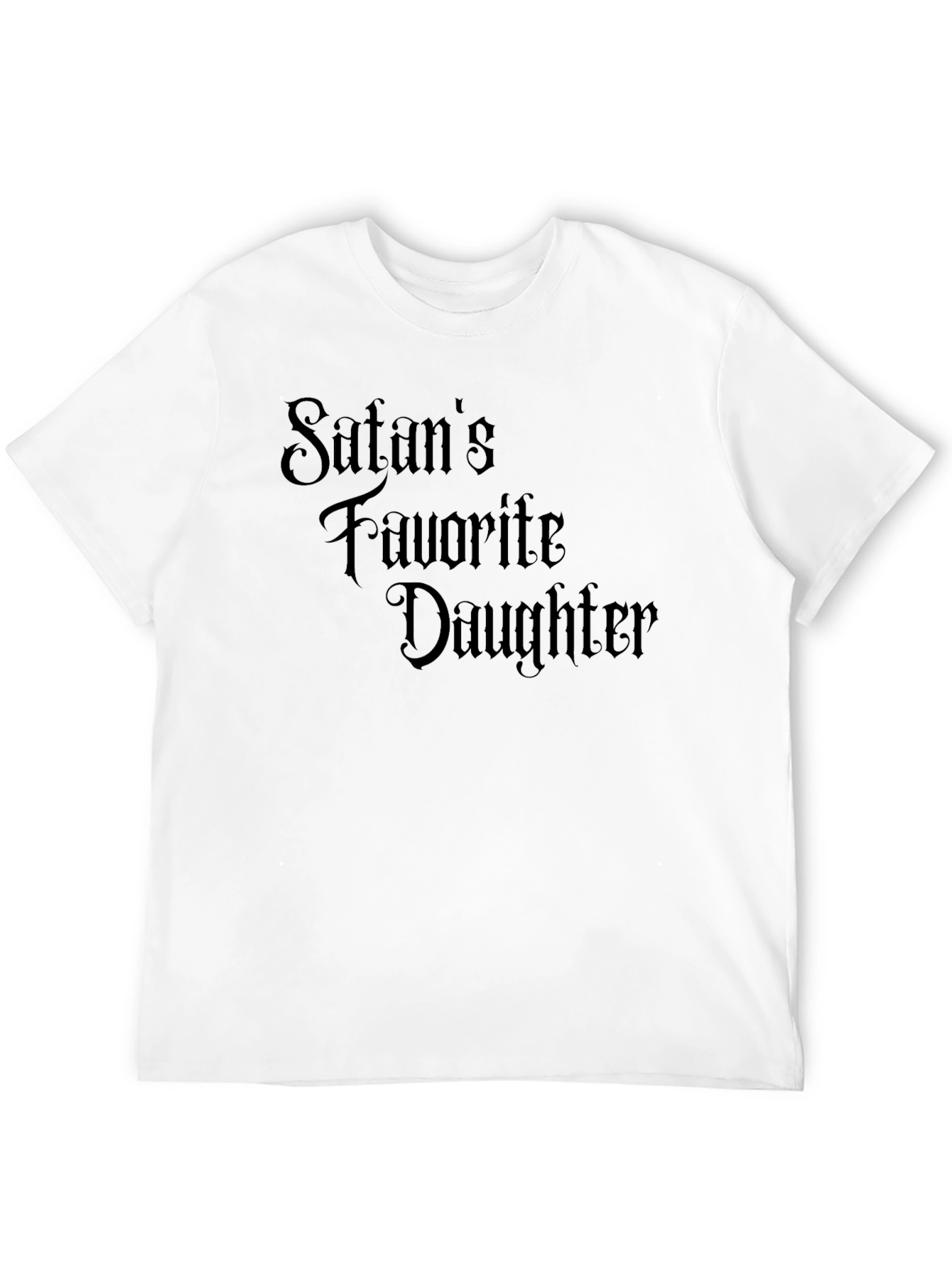 Satans Favorite Daughter Black T-Shirt
