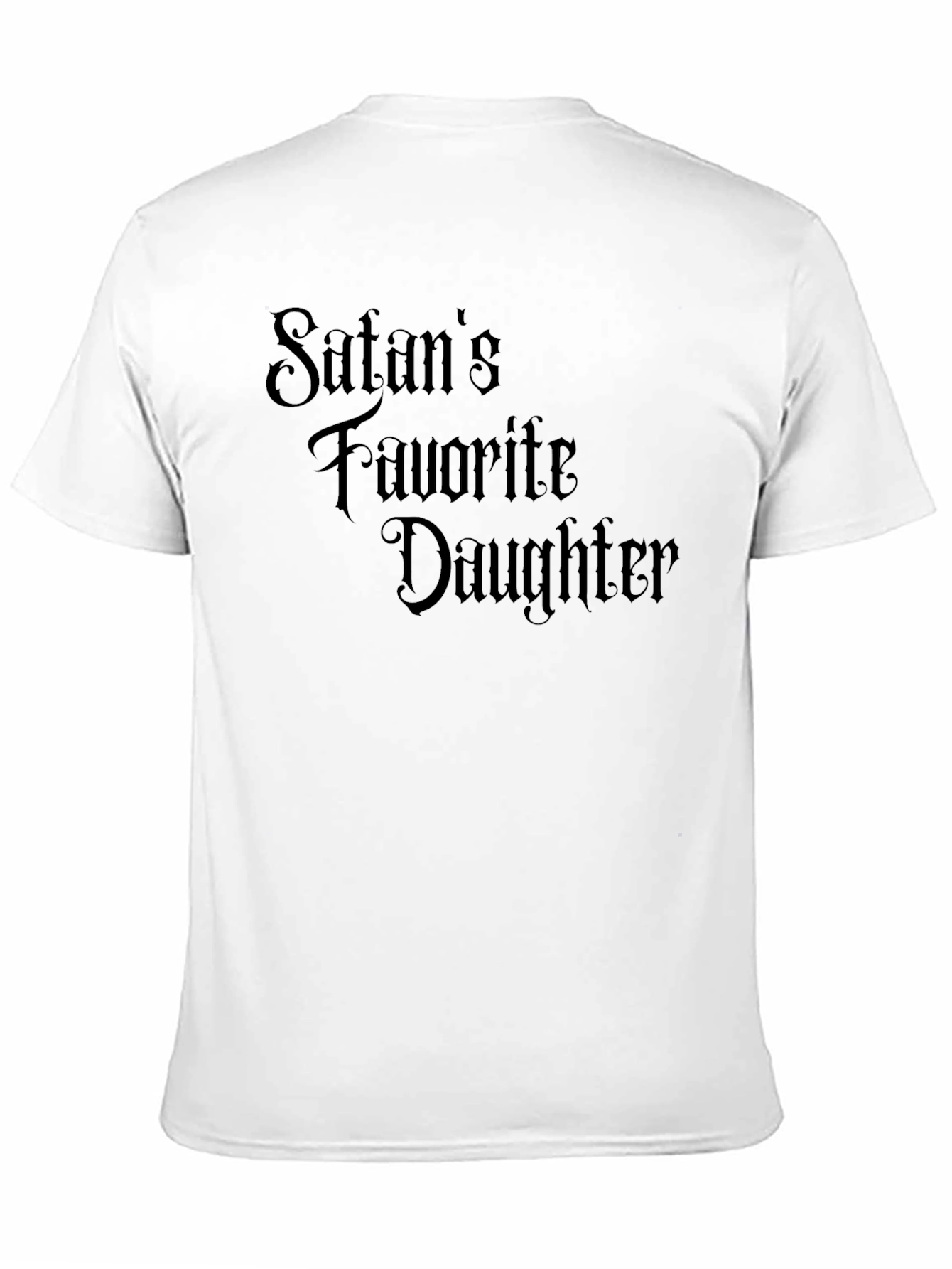 Satans Favorite Daughter Black T-Shirt