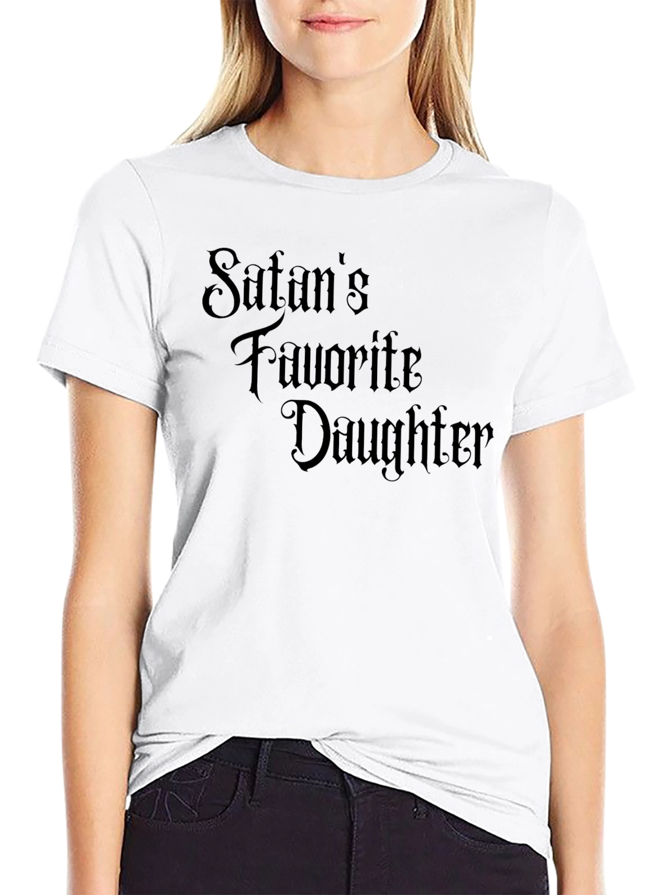 Satans Favorite Daughter Black T-Shirt