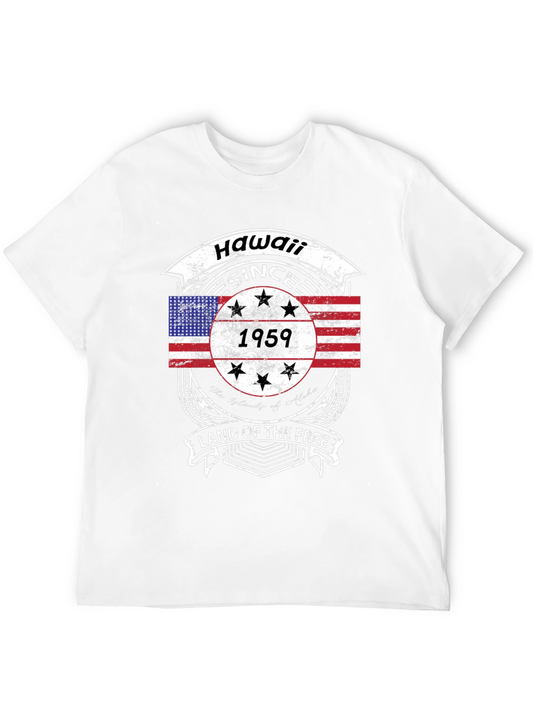 Hawaii Since 1959 Graphic Tee - Land of the Free