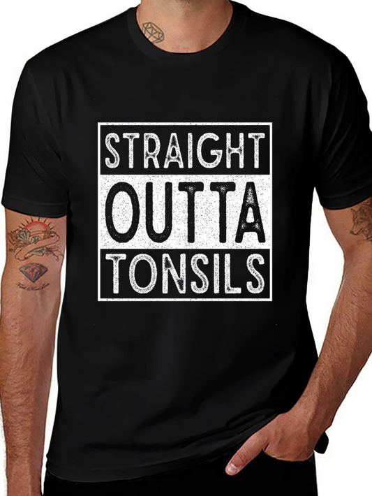 Straight Outta Tonsils Graphic Tee