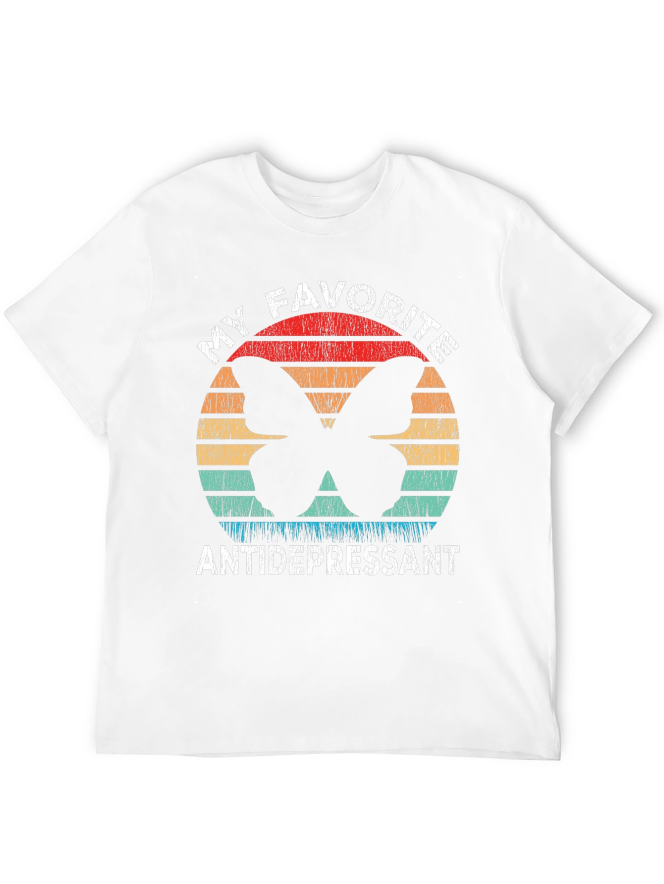 My Favorite Antidepressant Butterfly Graphic Tee