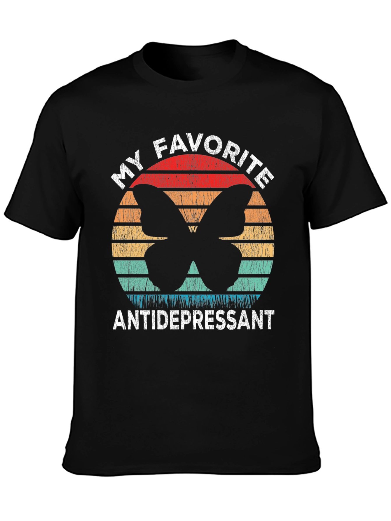 My Favorite Antidepressant Butterfly Graphic Tee