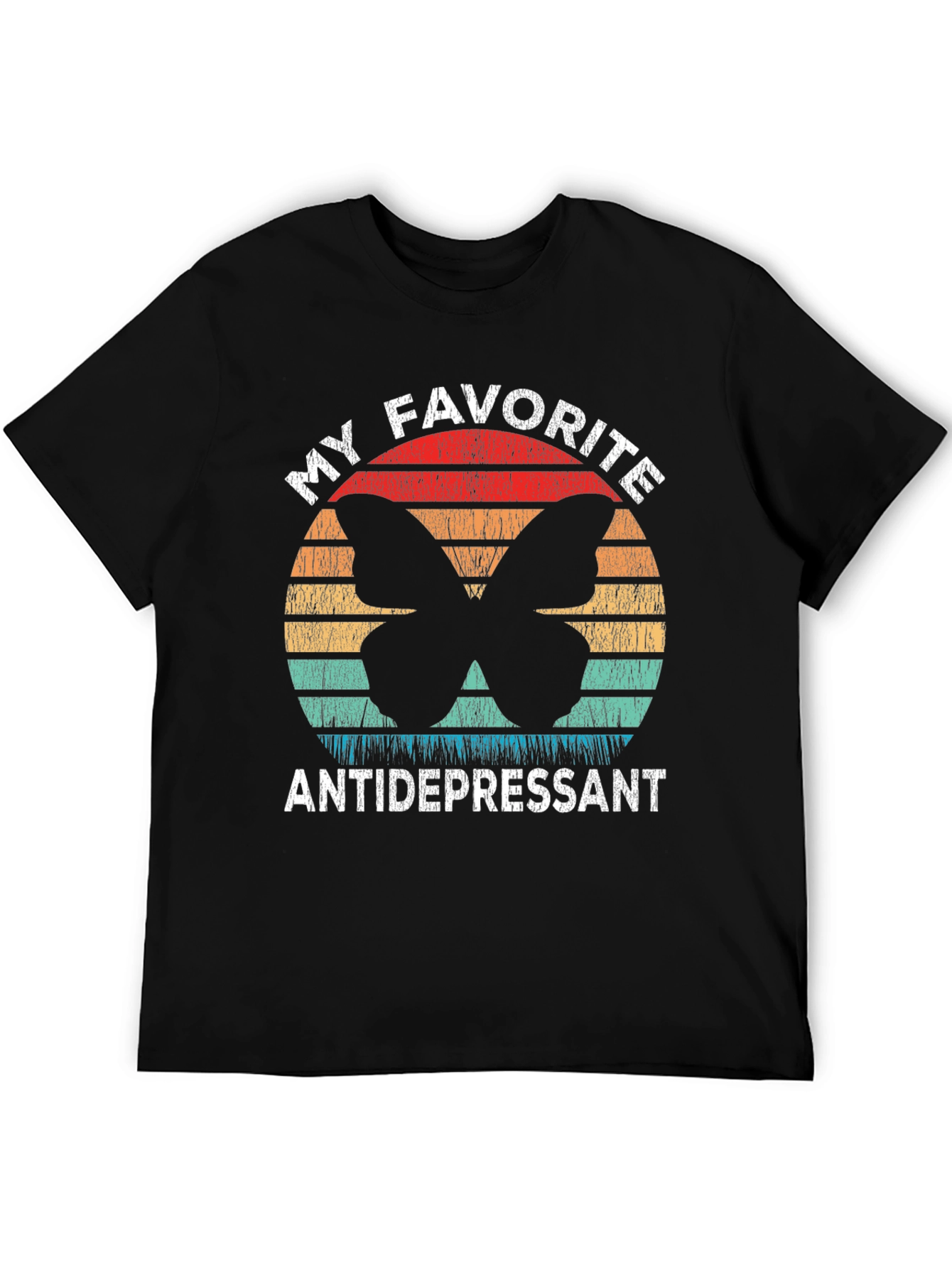 My Favorite Antidepressant Butterfly Graphic Tee