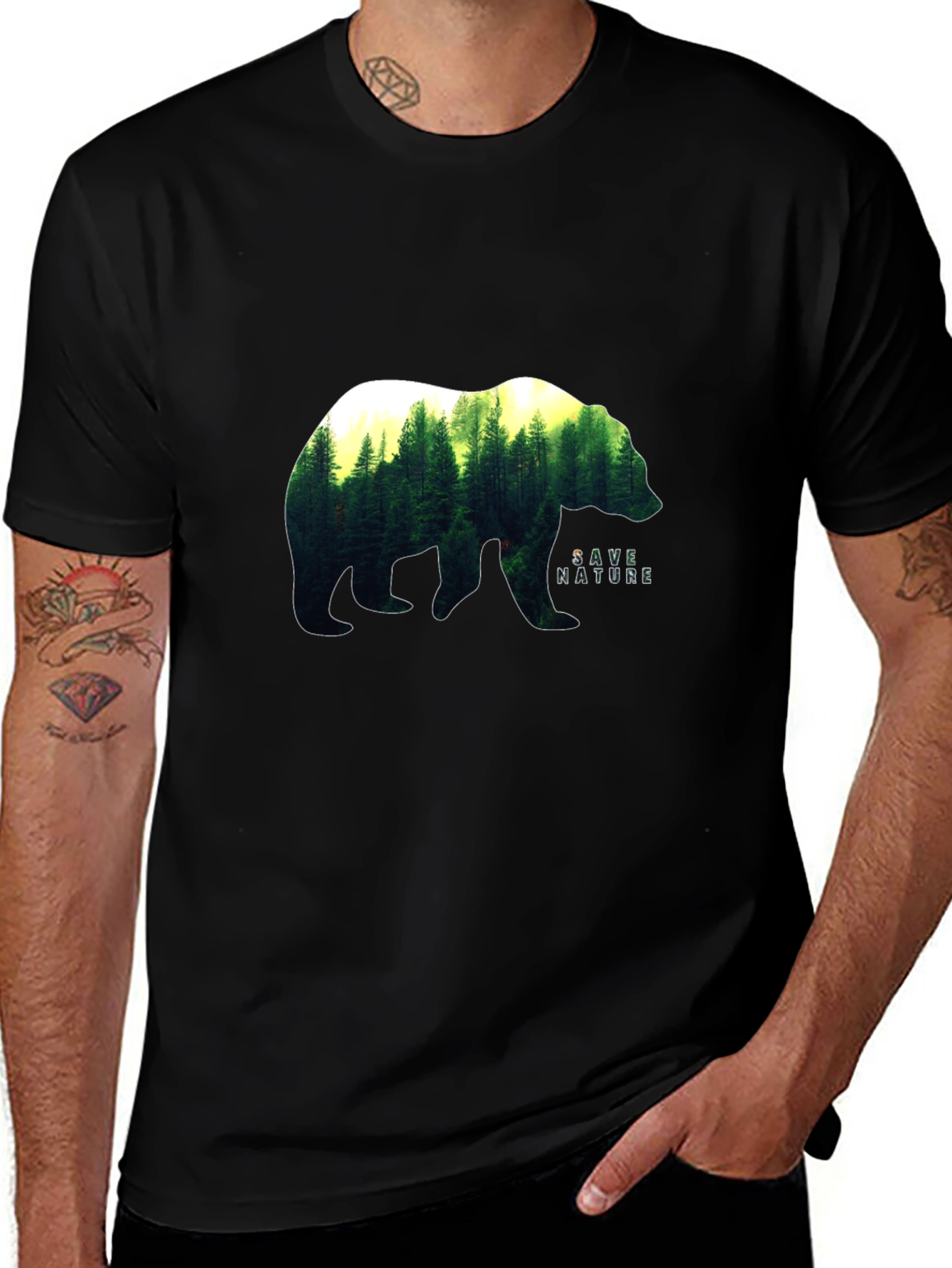 Save Nature Bear T-Shirt
