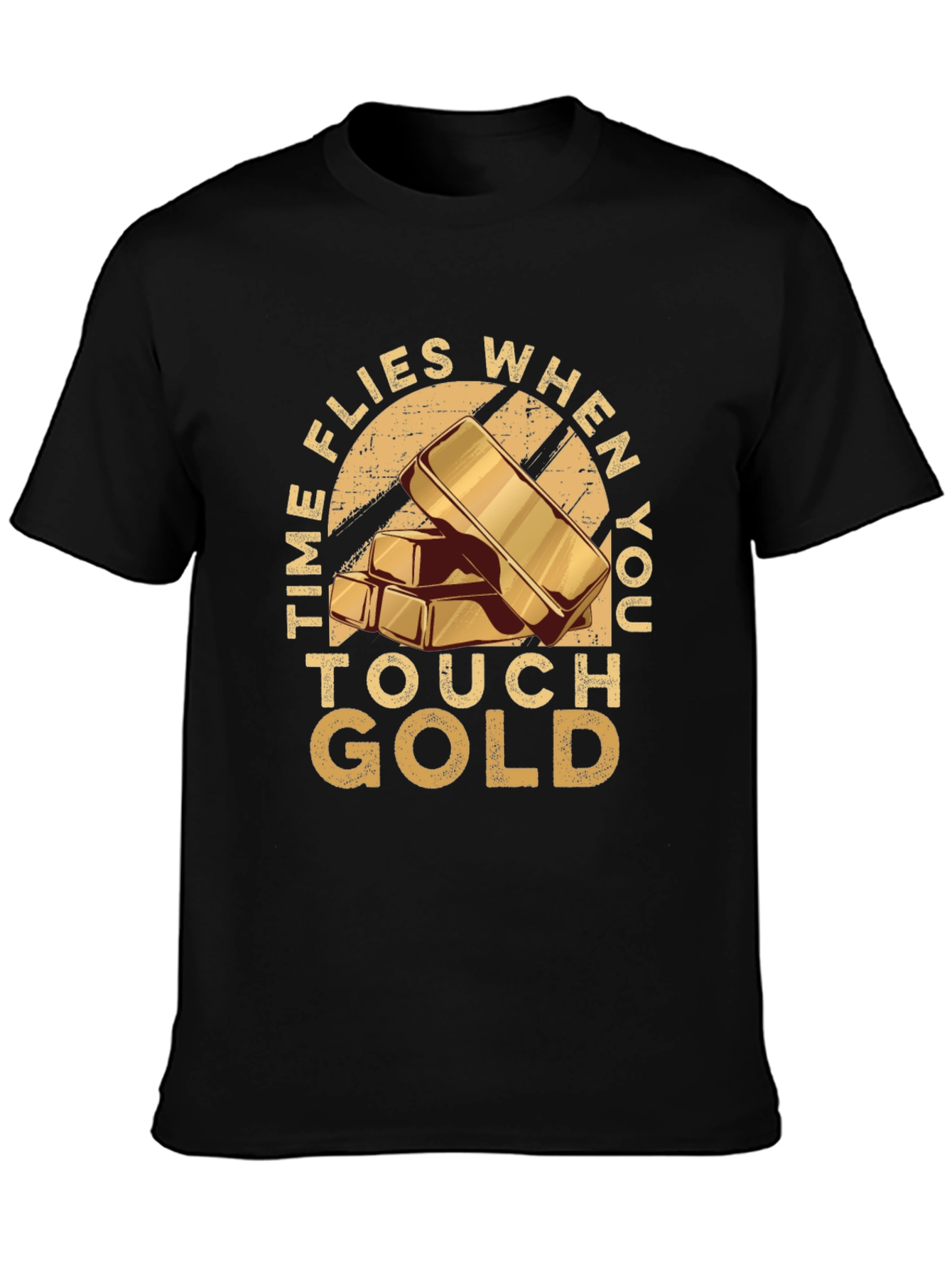 Time Flies When You Touch Gold T-Shirt