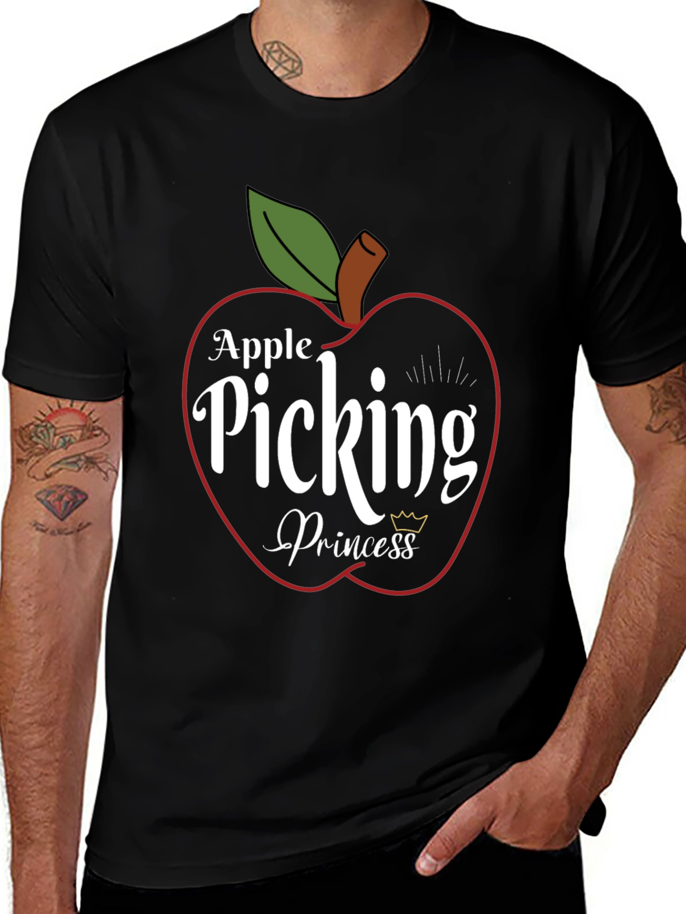 Apple Picking Princess T-Shirt