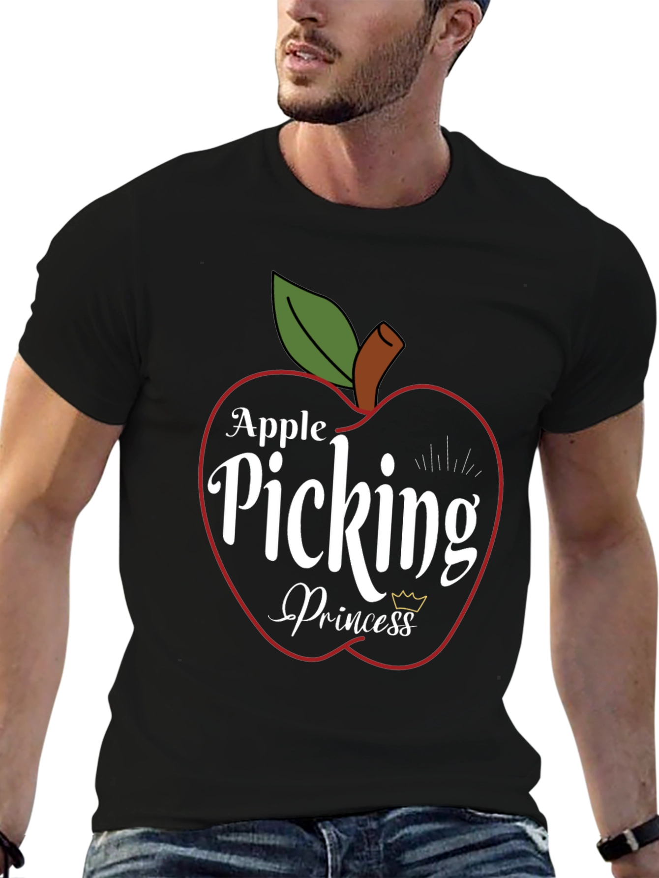 Apple Picking Princess T-Shirt