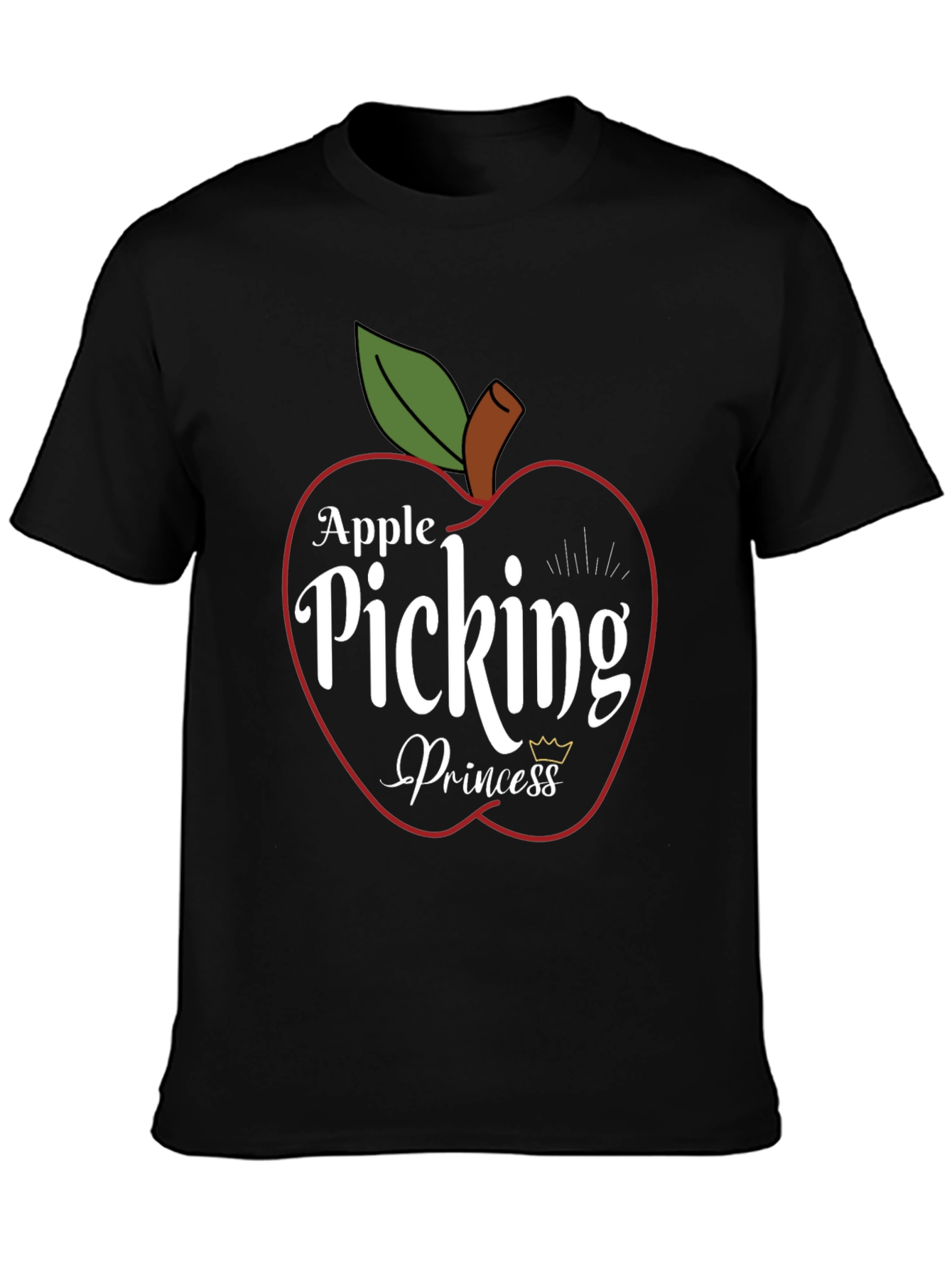 Apple Picking Princess T-Shirt