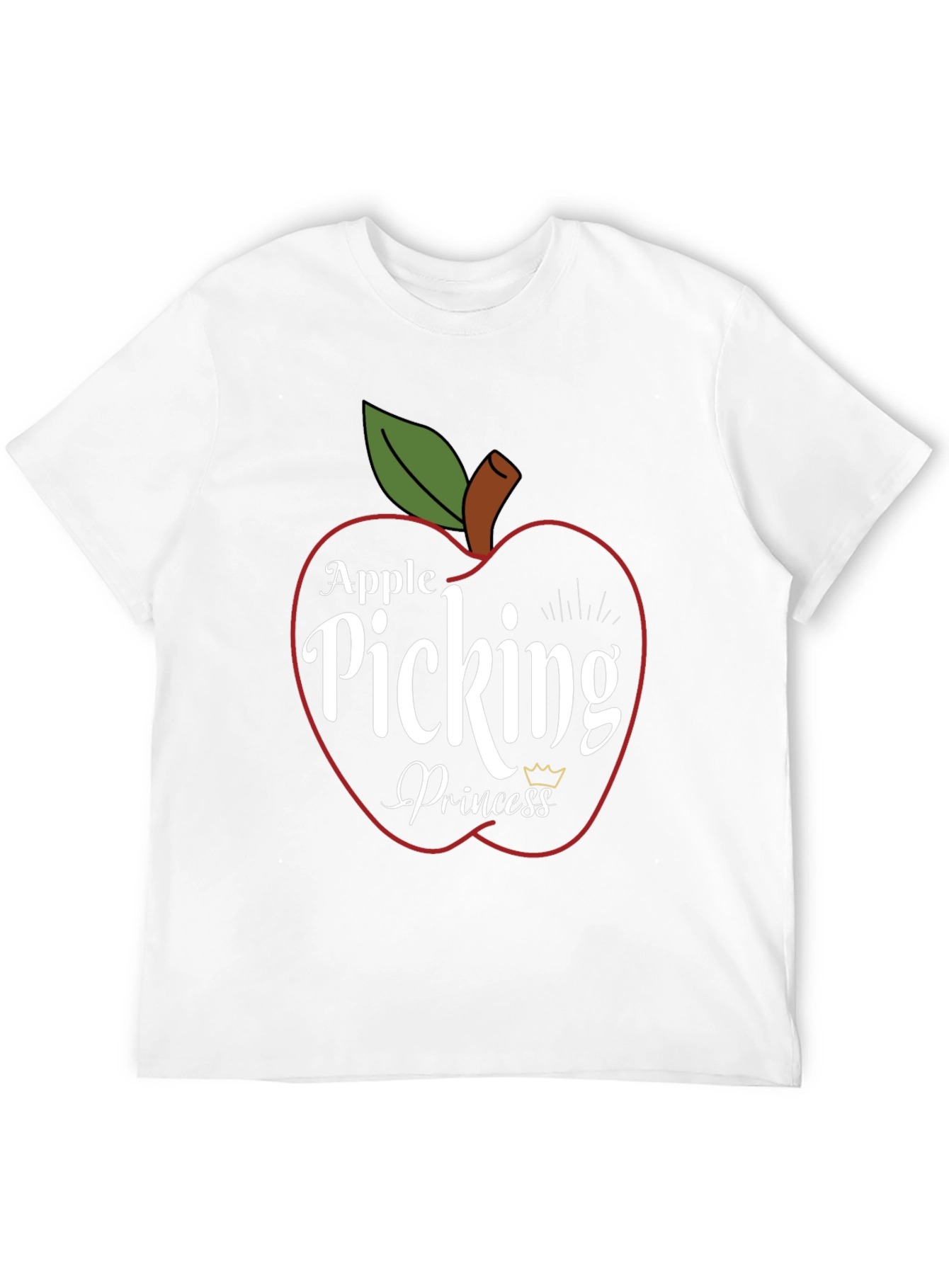 Apple Picking Princess T-Shirt